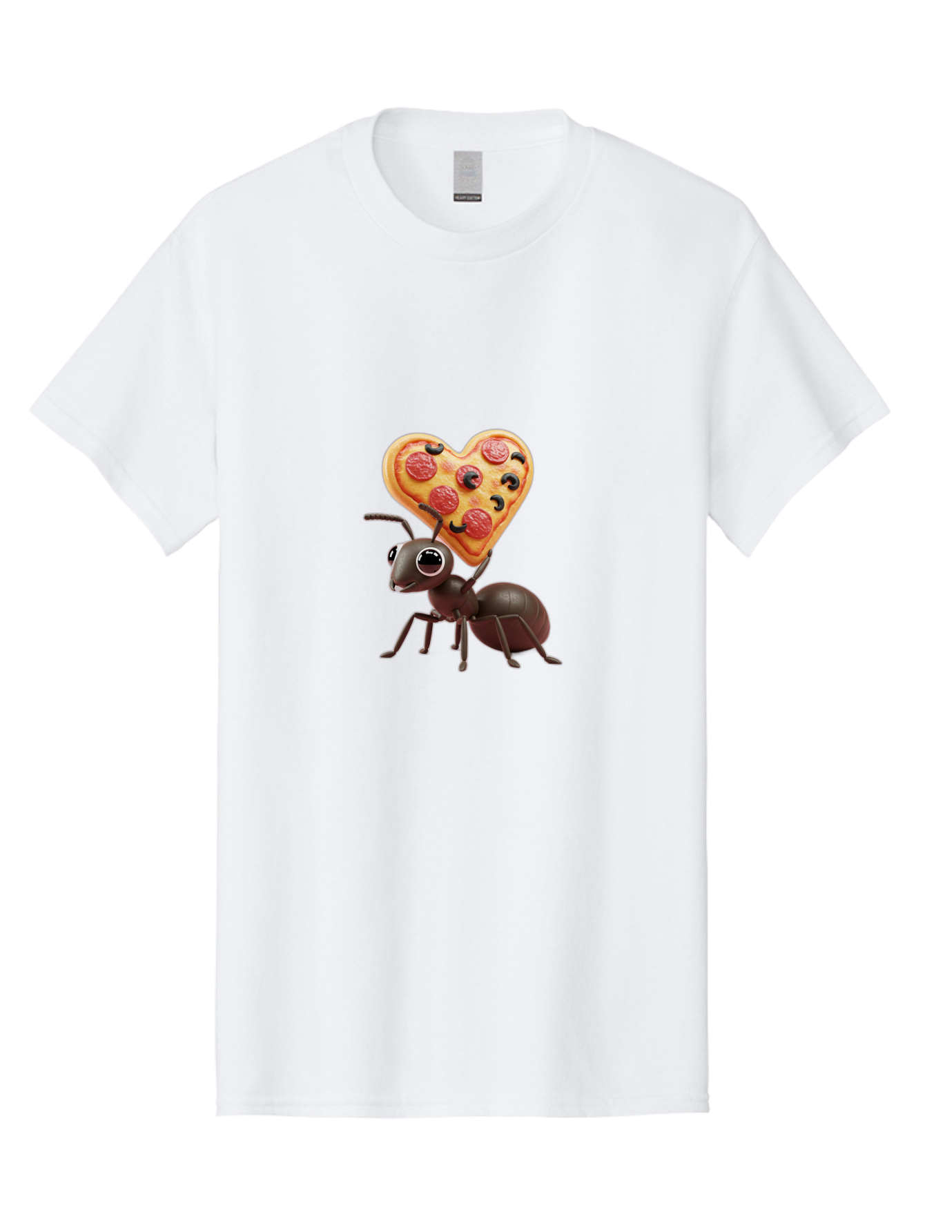 Ant-With-Heart-Shaped-Pizza Men'S Graphic Tee, 100% Cotton, Comfortable Casual Summer Wear, Machine Washable, Vintage Camera, Old Camera, Antique Camera, Black Camera, Classic Photography, Photography Equipment, Nostalgic Device, Film Camera, Bah449 11