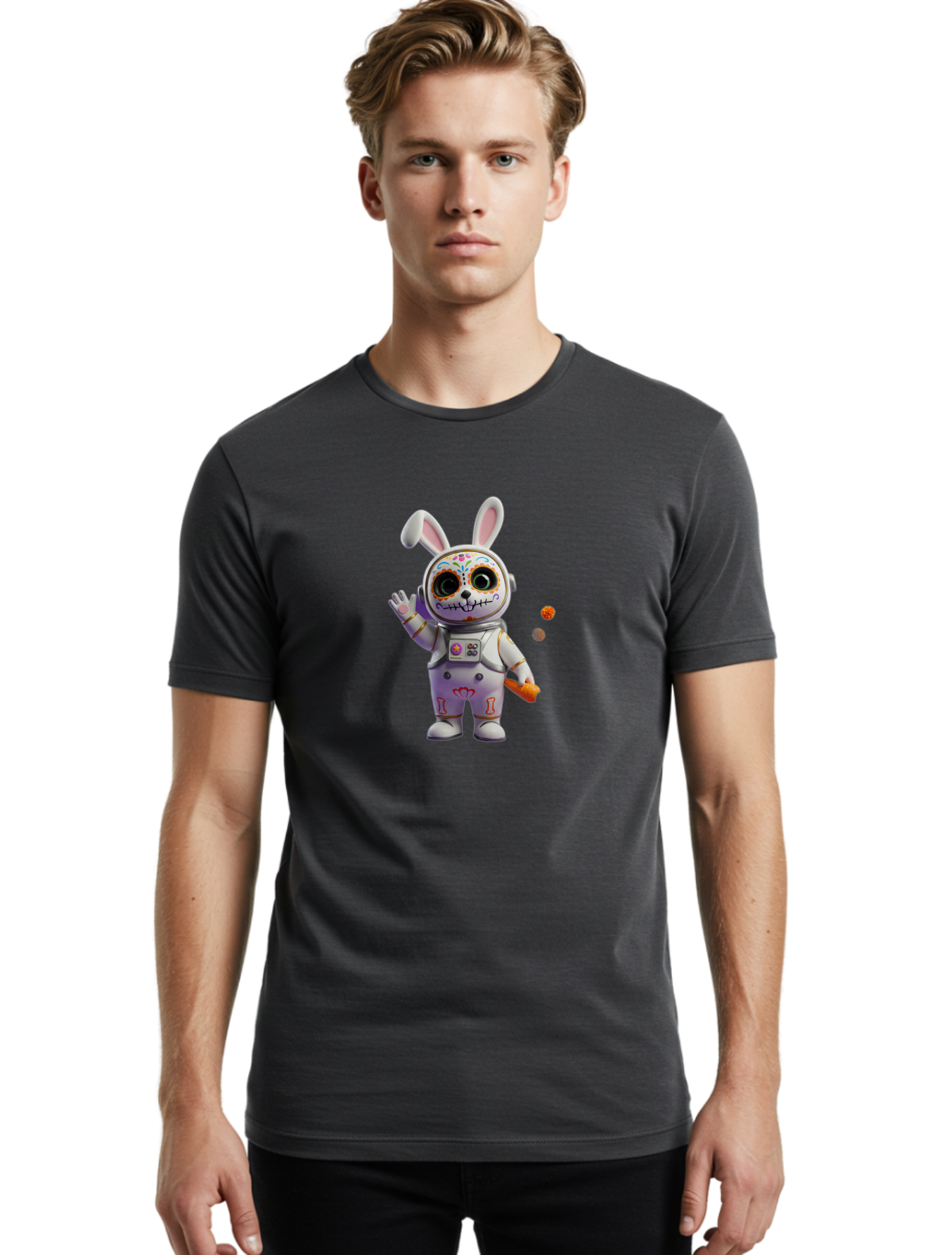 Astronaut-Bunny-13 Men'S Graphic Tee, 100% Cotton, Comfortable Casual Summer Wear, Machine Washable, Vintage Camera, Old Camera, Antique Camera, Black Camera, Classic Photography, Photography Equipment, Nostalgic Device, Film Camera, Bah454 27