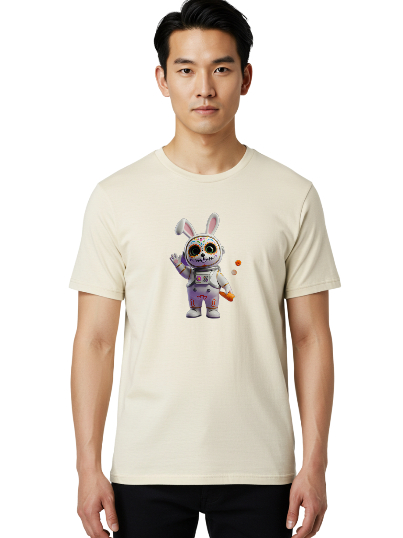 Astronaut-Bunny-13 Men'S Graphic Tee, 100% Cotton, Comfortable Casual Summer Wear, Machine Washable, Vintage Camera, Old Camera, Antique Camera, Black Camera, Classic Photography, Photography Equipment, Nostalgic Device, Film Camera, Bah454 20
