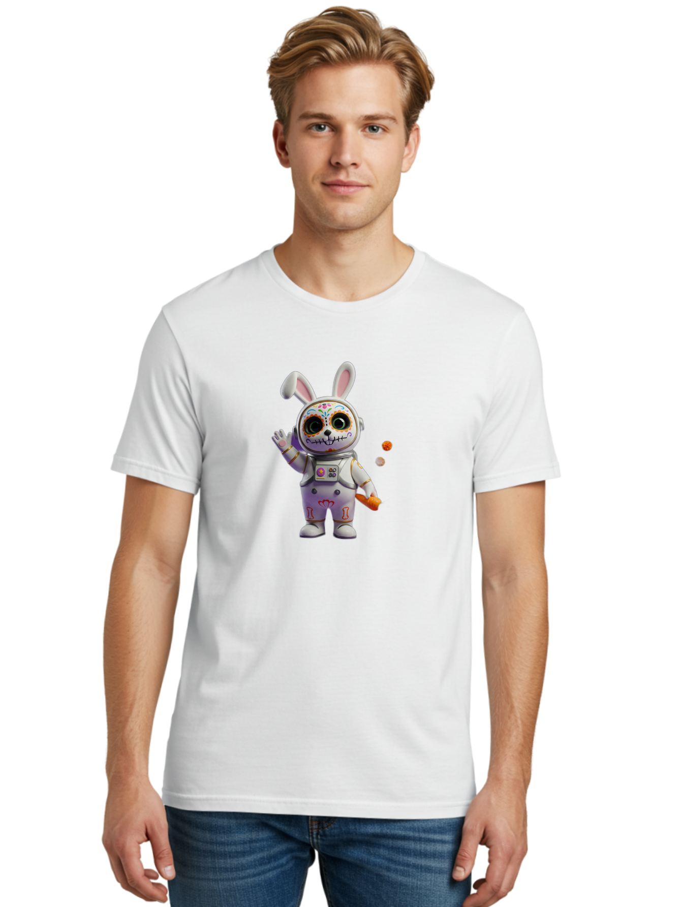 Astronaut-Bunny-13 Men'S Graphic Tee, 100% Cotton, Comfortable Casual Summer Wear, Machine Washable, Vintage Camera, Old Camera, Antique Camera, Black Camera, Classic Photography, Photography Equipment, Nostalgic Device, Film Camera, Bah454 26