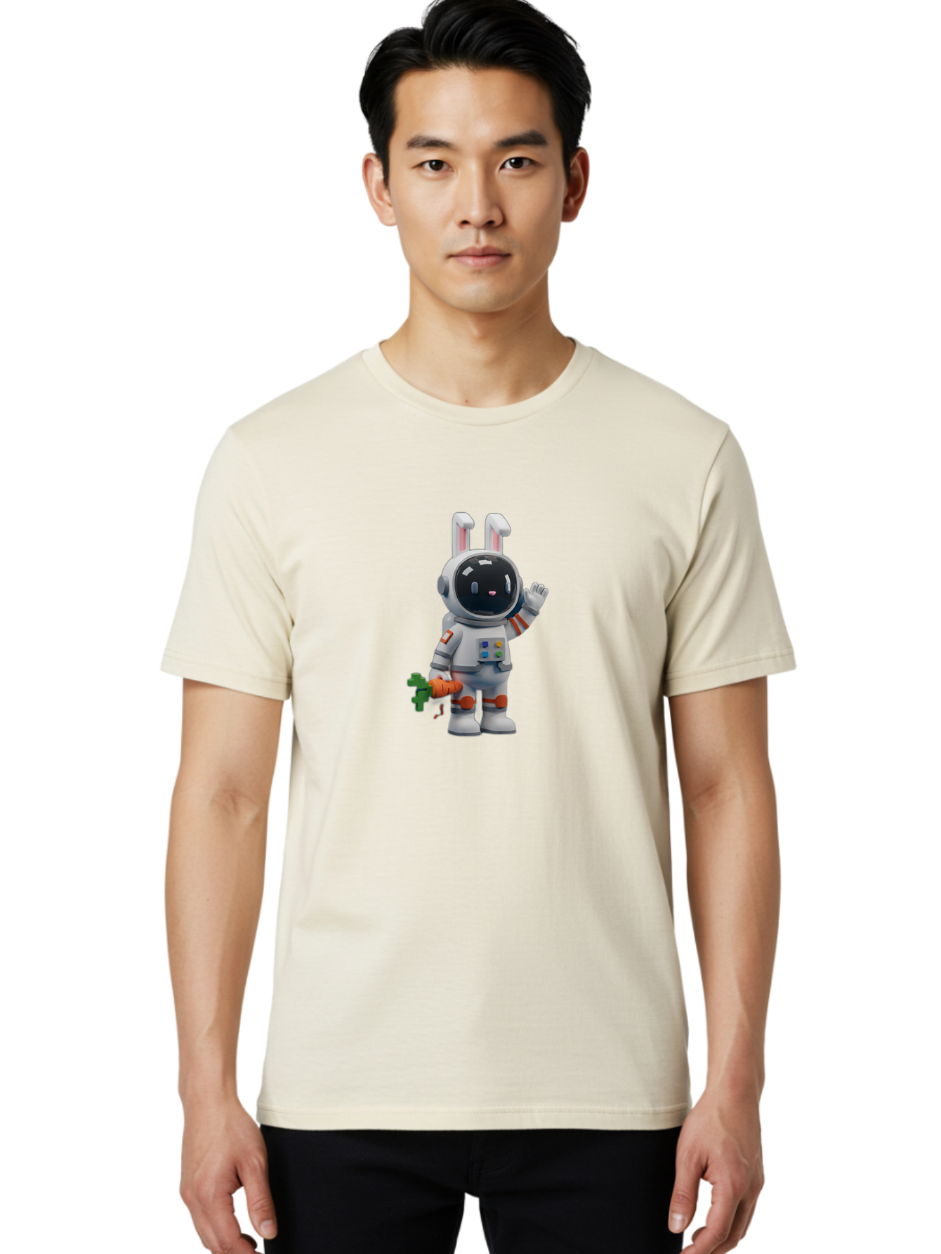 Astronaut-Bunny-15 Men'S Graphic Tee, 100% Cotton, Comfortable Casual Summer Wear, Machine Washable, Vintage Camera, Old Camera, Antique Camera, Black Camera, Classic Photography, Photography Equipment, Nostalgic Device, Film Camera, Bah456 23