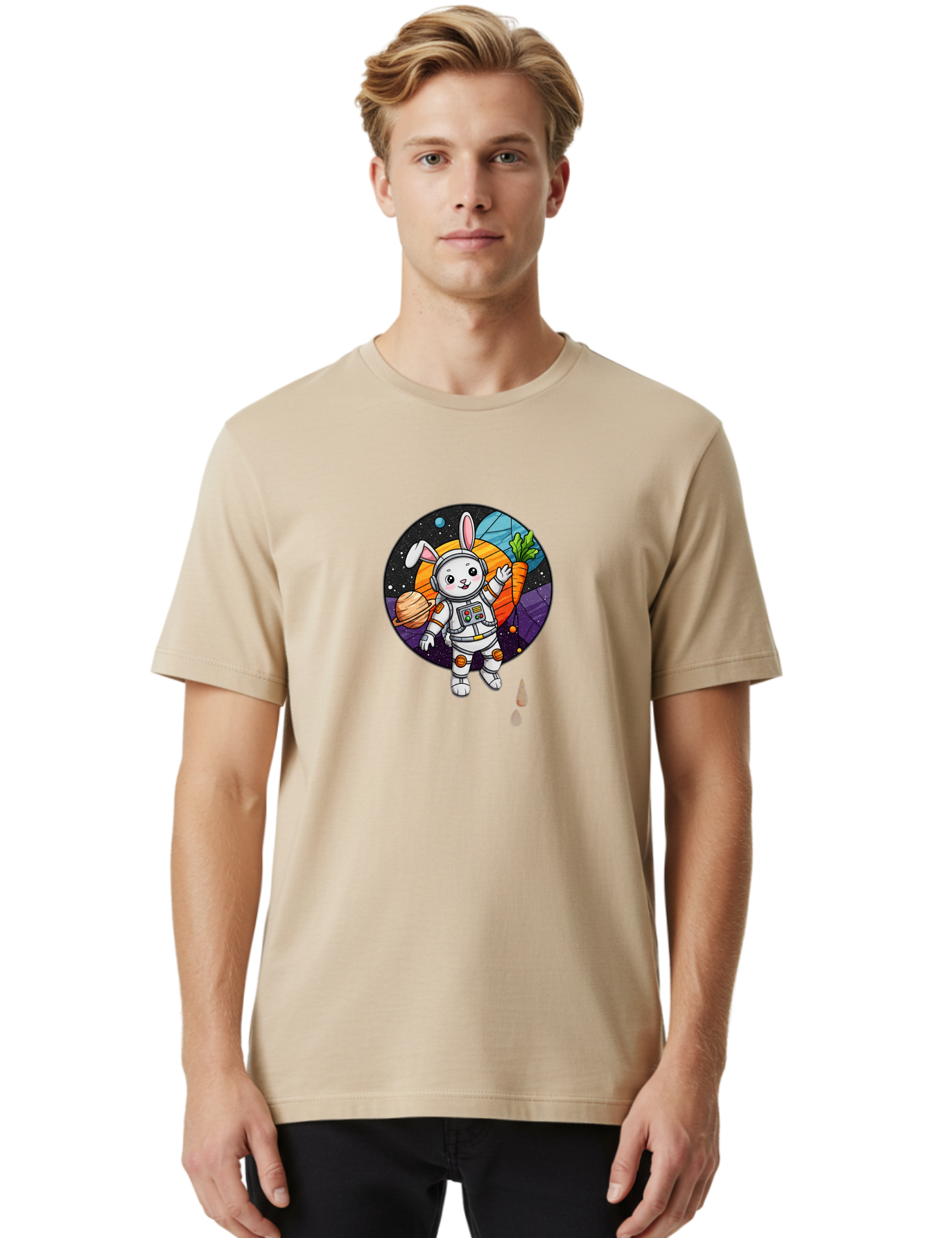 Astronaut-Bunny-17 Men'S Graphic Tee, 100% Cotton, Comfortable Casual Summer Wear, Machine Washable, Vintage Camera, Old Camera, Antique Camera, Black Camera, Classic Photography, Photography Equipment, Nostalgic Device, Film Camera, Bah458 16