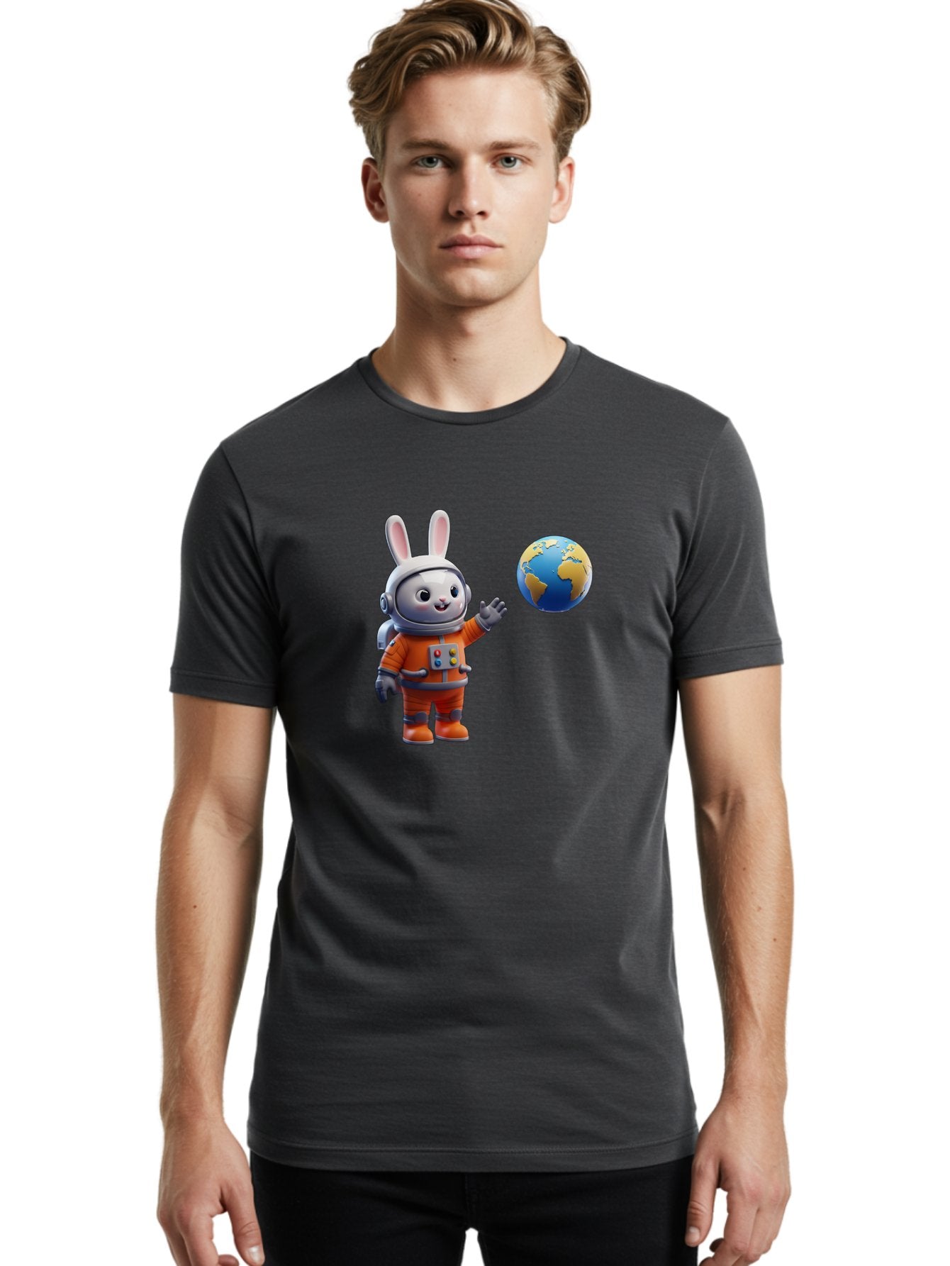 Astronaut-Bunny-19 Men'S Graphic Tee, 100% Cotton, Comfortable Casual Summer Wear, Machine Washable, Vintage Camera, Old Camera, Antique Camera, Black Camera, Classic Photography, Photography Equipment, Nostalgic Device, Film Camera, Bah460 28
