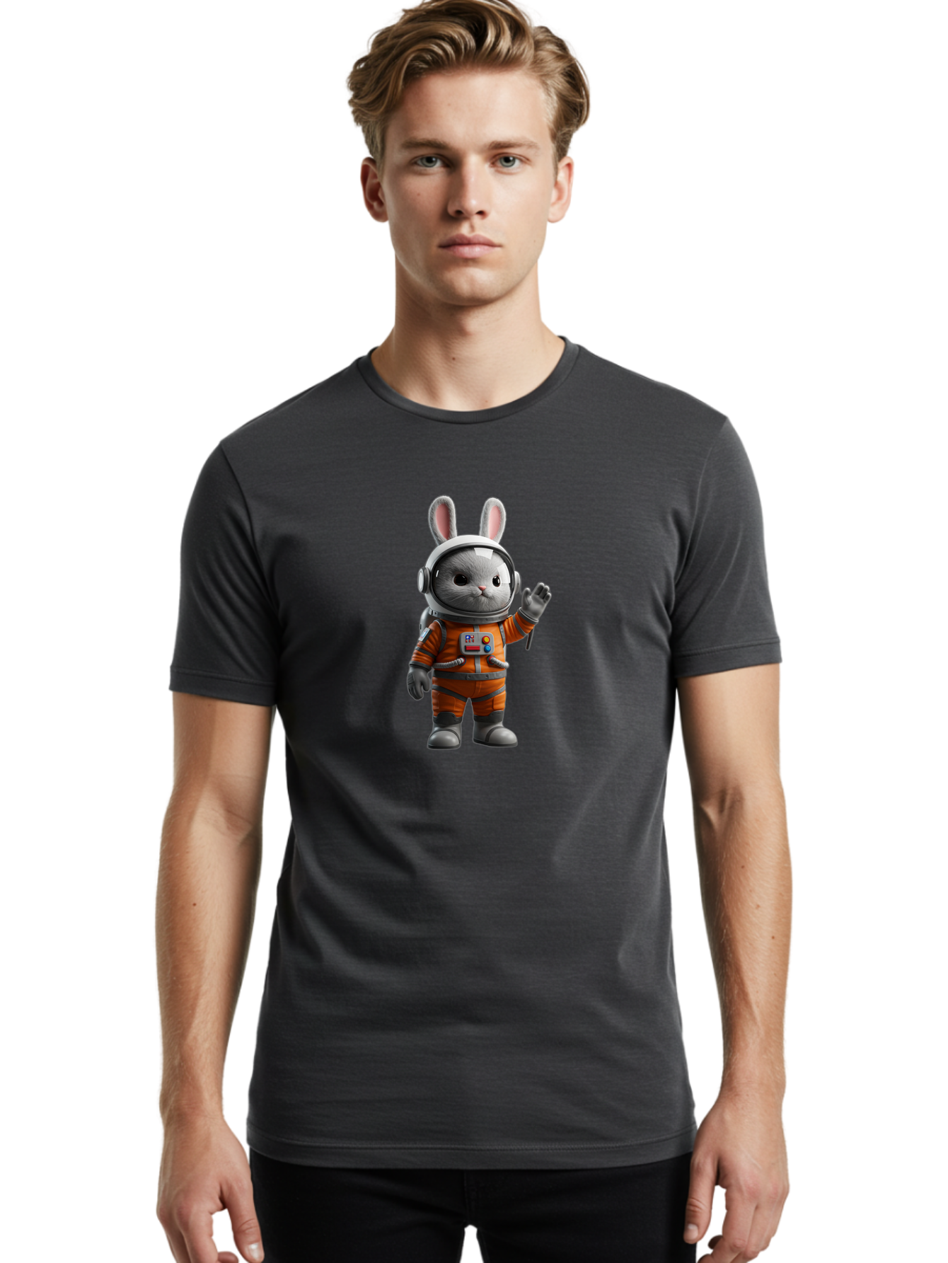 Astronaut-Bunny-21 Men'S Graphic Tee, 100% Cotton, Comfortable Casual Summer Wear, Machine Washable, Vintage Camera, Old Camera, Antique Camera, Black Camera, Classic Photography, Photography Equipment, Nostalgic Device, Film Camera, Bah463 21