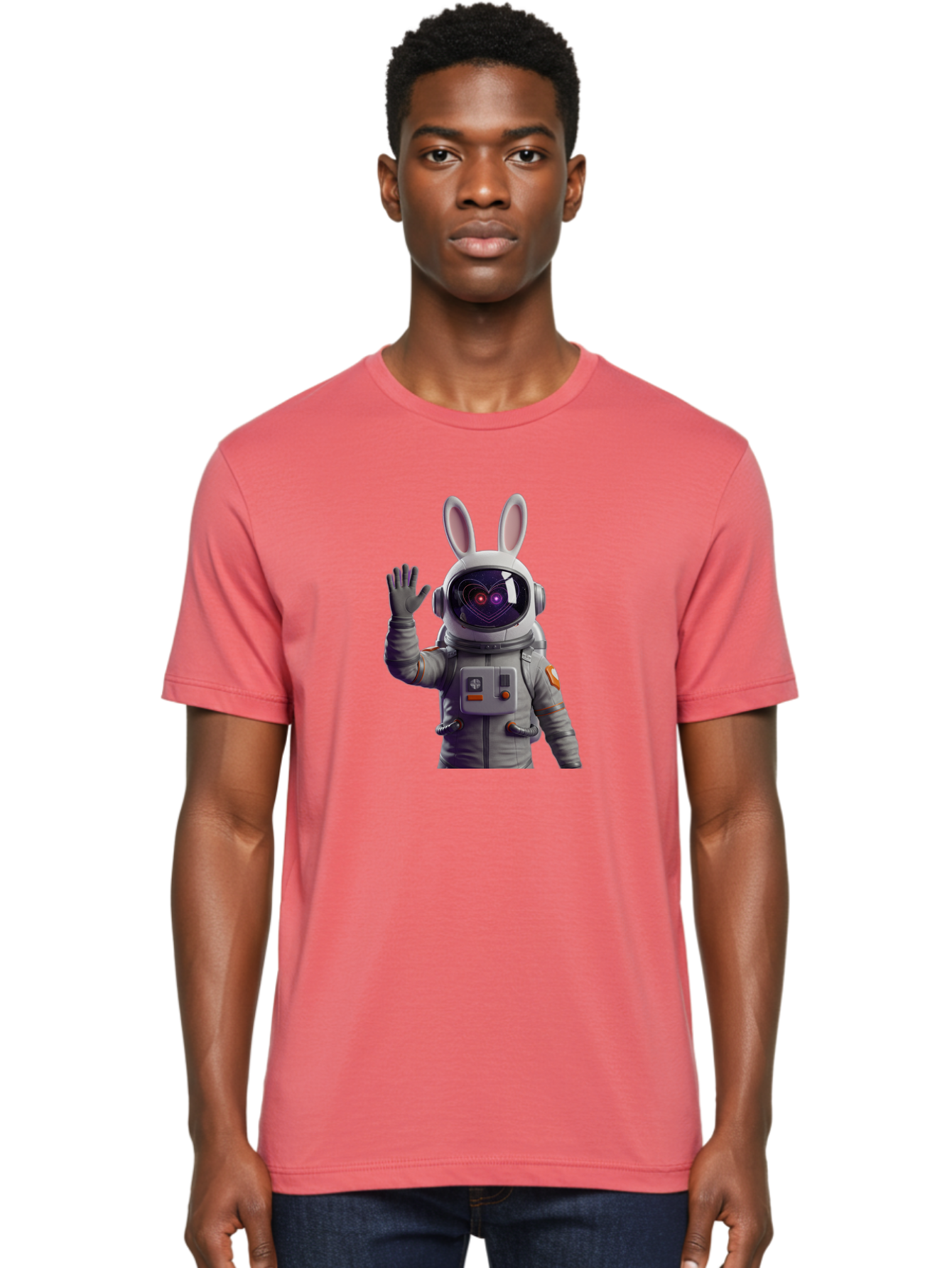 Astronaut-Bunny-3 Men'S Graphic Tee, 100% Cotton, Comfortable Casual Summer Wear, Machine Washable, Vintage Camera, Old Camera, Antique Camera, Black Camera, Classic Photography, Photography Equipment, Nostalgic Device, Film Camera, Camera Art Bah472 18