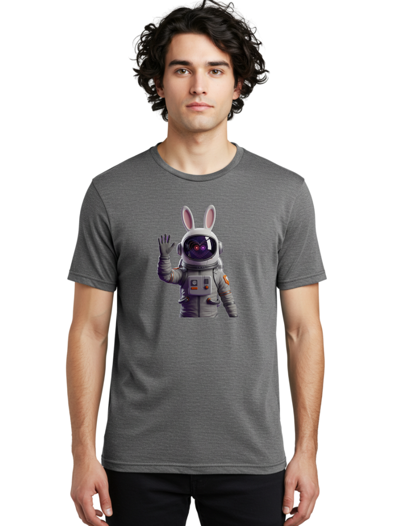 Astronaut-Bunny-3 Men'S Graphic Tee, 100% Cotton, Comfortable Casual Summer Wear, Machine Washable, Vintage Camera, Old Camera, Antique Camera, Black Camera, Classic Photography, Photography Equipment, Nostalgic Device, Film Camera, Camera Art Bah472 26