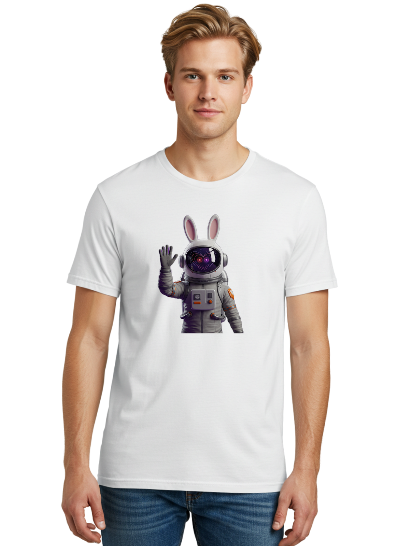 Astronaut-Bunny-3 Men'S Graphic Tee, 100% Cotton, Comfortable Casual Summer Wear, Machine Washable, Vintage Camera, Old Camera, Antique Camera, Black Camera, Classic Photography, Photography Equipment, Nostalgic Device, Film Camera, Camera Art Bah472 19