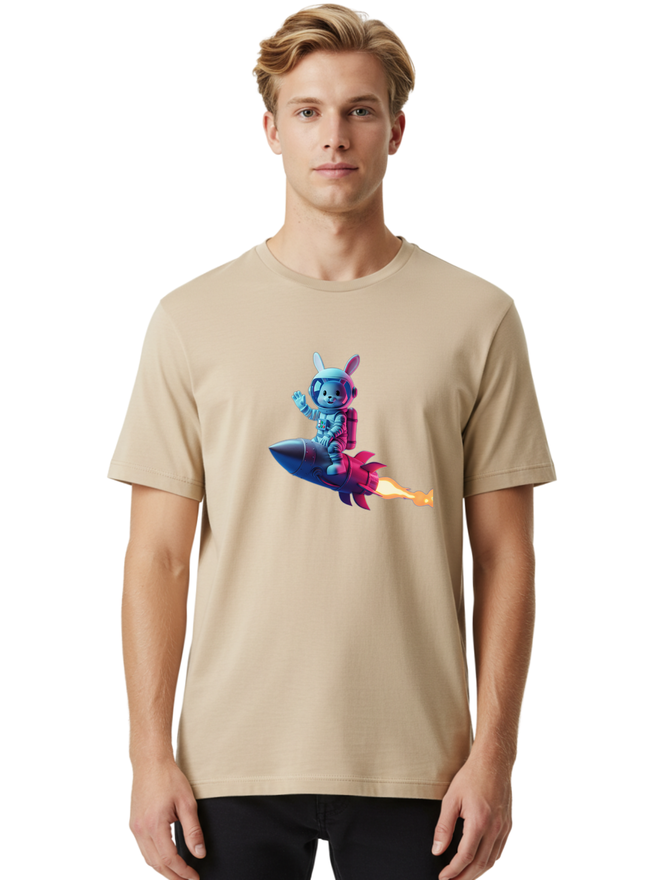 Astronaut-Bunny-31 Men'S Graphic Tee, 100% Cotton, Comfortable Casual Summer Wear, Machine Washable, Vintage Camera, Old Camera, Antique Camera, Black Camera, Classic Photography, Photography Equipment, Nostalgic Device, Film Camera, Bah474 20