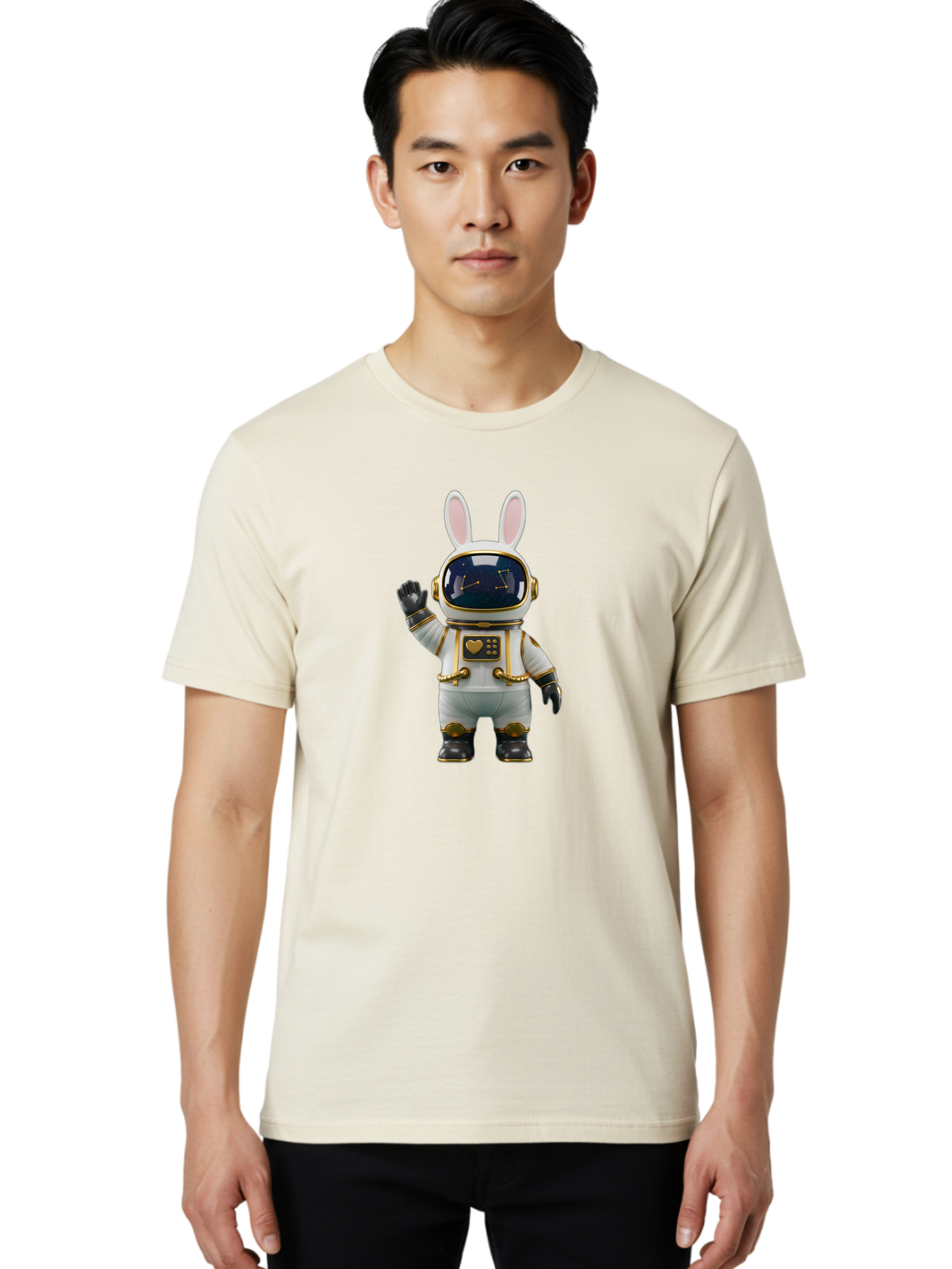 Astronaut-Bunny-7 Men'S Graphic Tee, 100% Cotton, Comfortable Casual Summer Wear, Machine Washable, Vintage Camera, Old Camera, Antique Camera, Black Camera, Classic Photography, Photography Equipment, Nostalgic Device, Film Camera, Camera Art Bah486 18