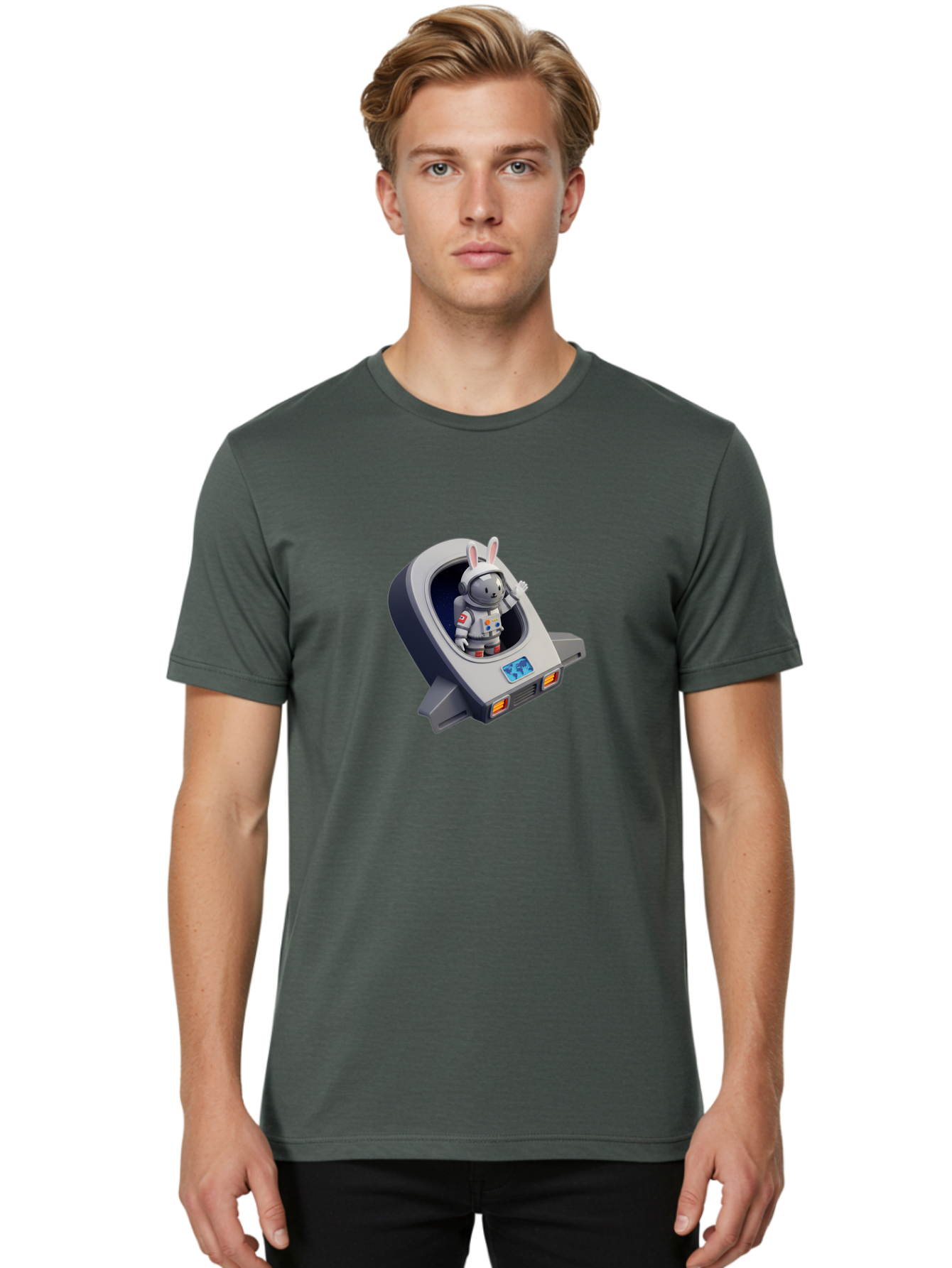 Astronaut-Rabbit-10 Men'S Graphic Tee, 100% Cotton, Comfortable Casual Summer Wear, Machine Washable, Vintage Camera, Old Camera, Antique Camera, Black Camera, Classic Photography, Photography Equipment, Nostalgic Device, Film Camera, Bah492 26