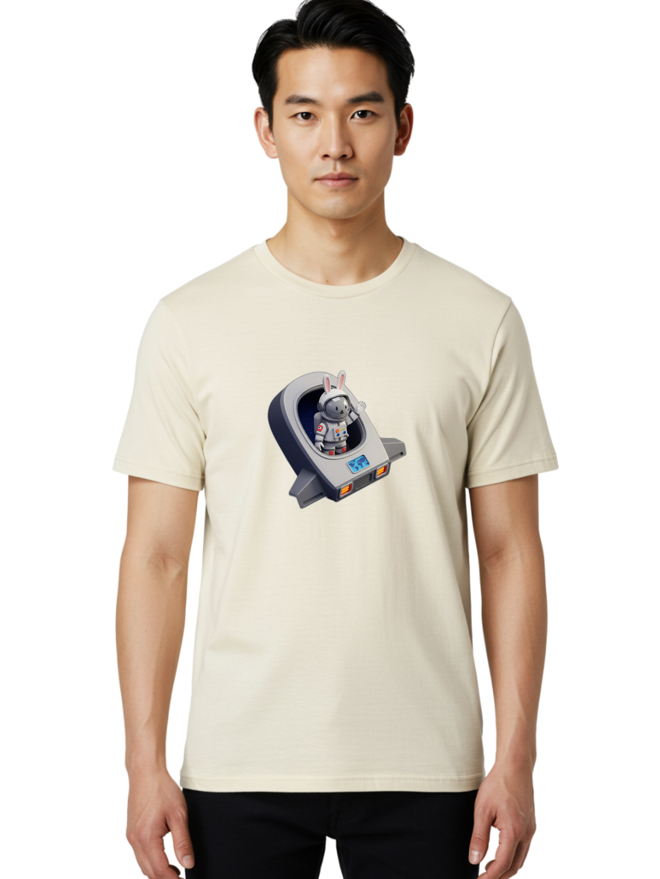 Astronaut-Rabbit-10 Men'S Graphic Tee, 100% Cotton, Comfortable Casual Summer Wear, Machine Washable, Vintage Camera, Old Camera, Antique Camera, Black Camera, Classic Photography, Photography Equipment, Nostalgic Device, Film Camera, Bah492 28