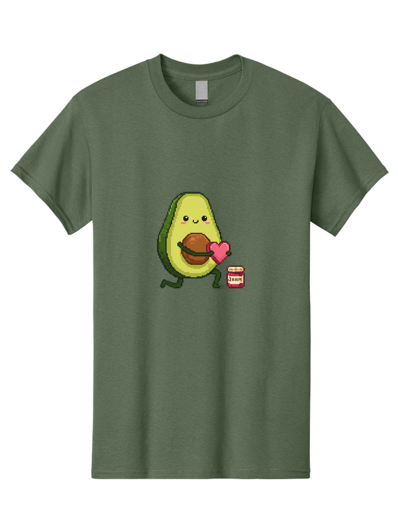 Avocado-Holding-Heart Men'S Graphic Tee, 100% Cotton, Comfortable Casual Summer Wear, Machine Washable, Vintage Camera, Old Camera, Antique Camera, Black Camera, Classic Photography, Photography Equipment, Nostalgic Device, Film Camera, Bah509 5