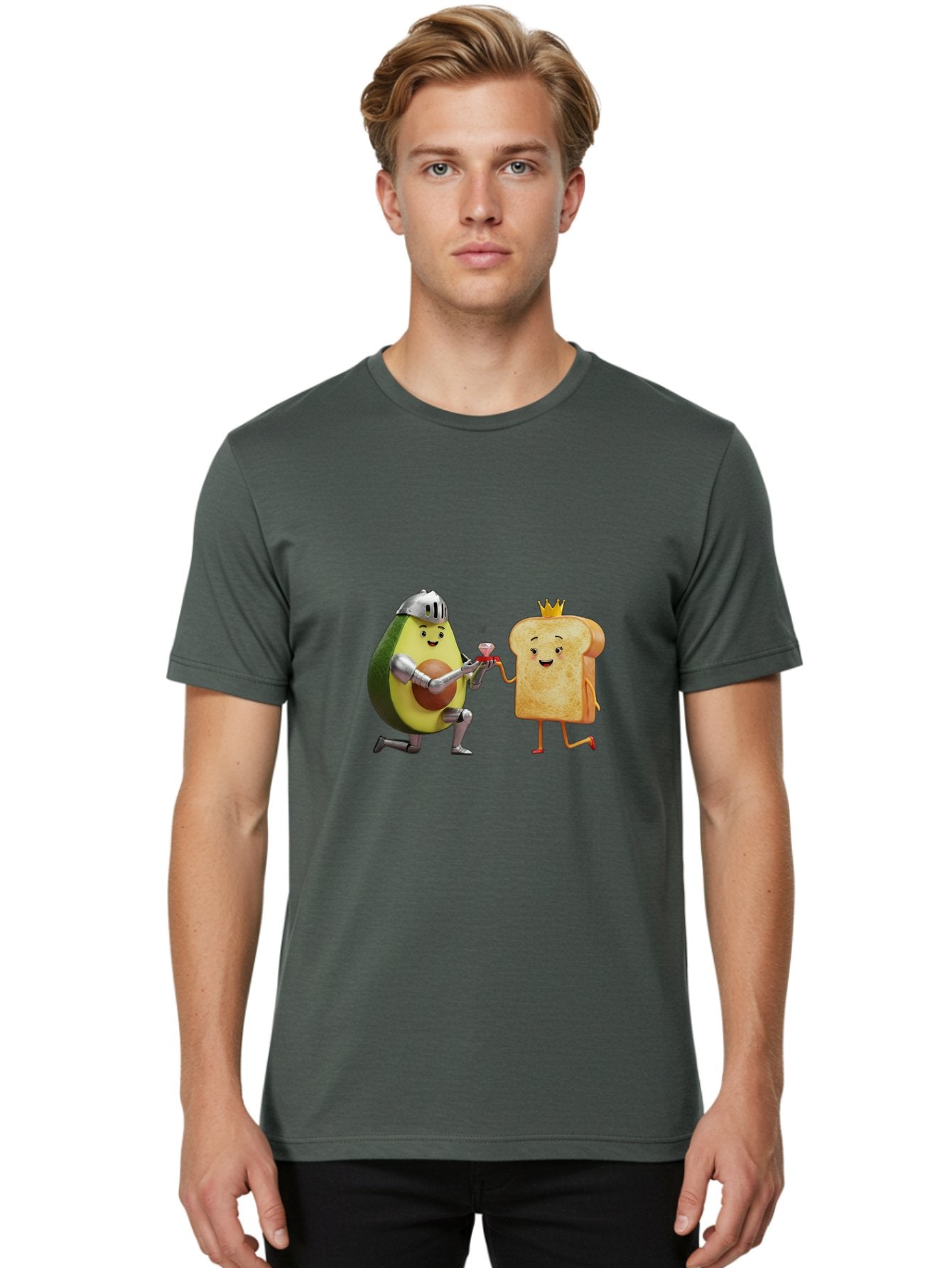 Avocado-Knight-And-Toast-King Men'S Graphic Tee, 100% Cotton, Comfortable Casual Summer Wear, Machine Washable, Vintage Camera, Old Camera, Antique Camera, Black Camera, Classic Photography, Photography Equipment, Nostalgic Device, Bah510 24