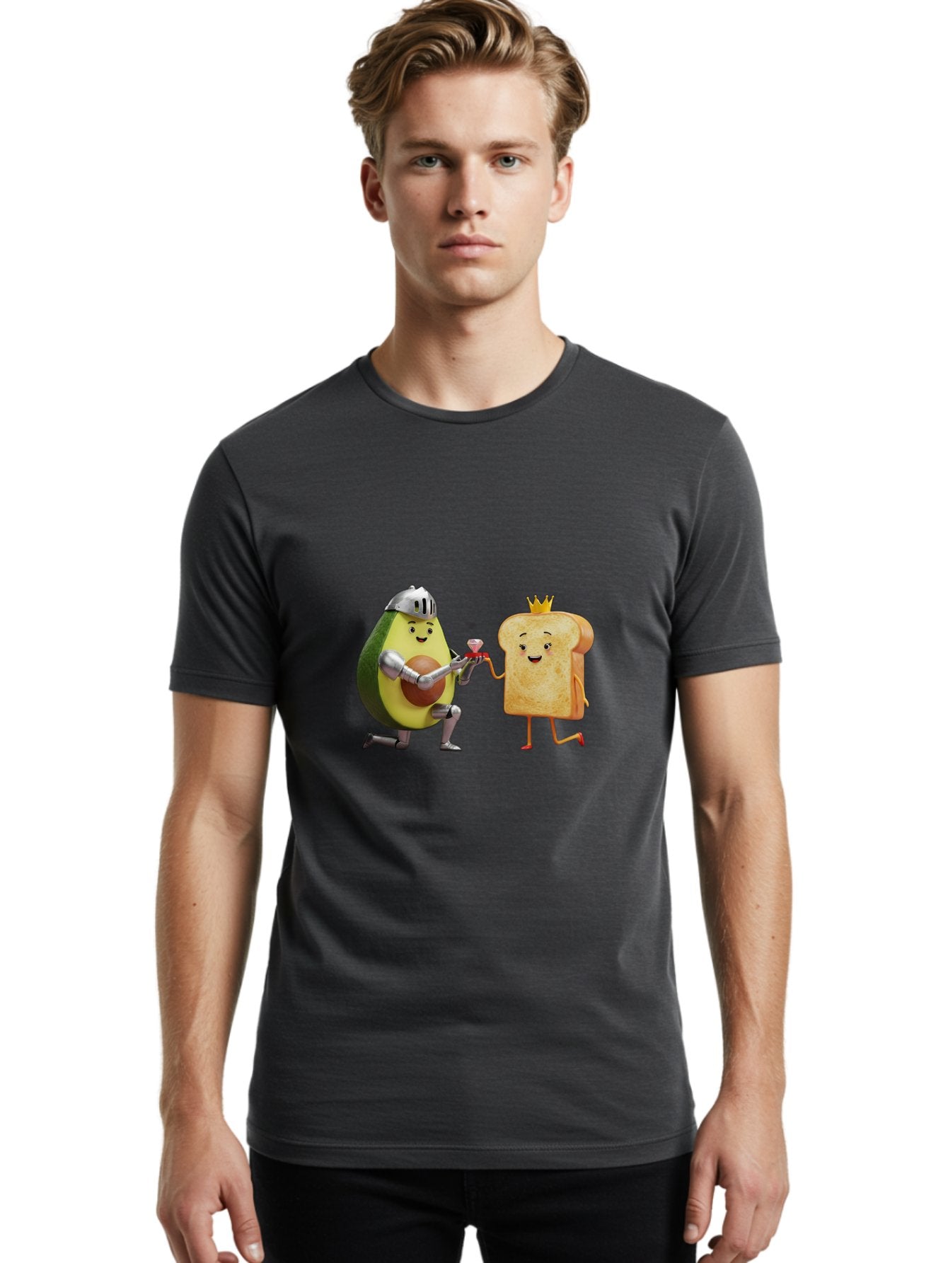 Avocado-Knight-And-Toast-King Men'S Graphic Tee, 100% Cotton, Comfortable Casual Summer Wear, Machine Washable, Vintage Camera, Old Camera, Antique Camera, Black Camera, Classic Photography, Photography Equipment, Nostalgic Device, Bah510 23