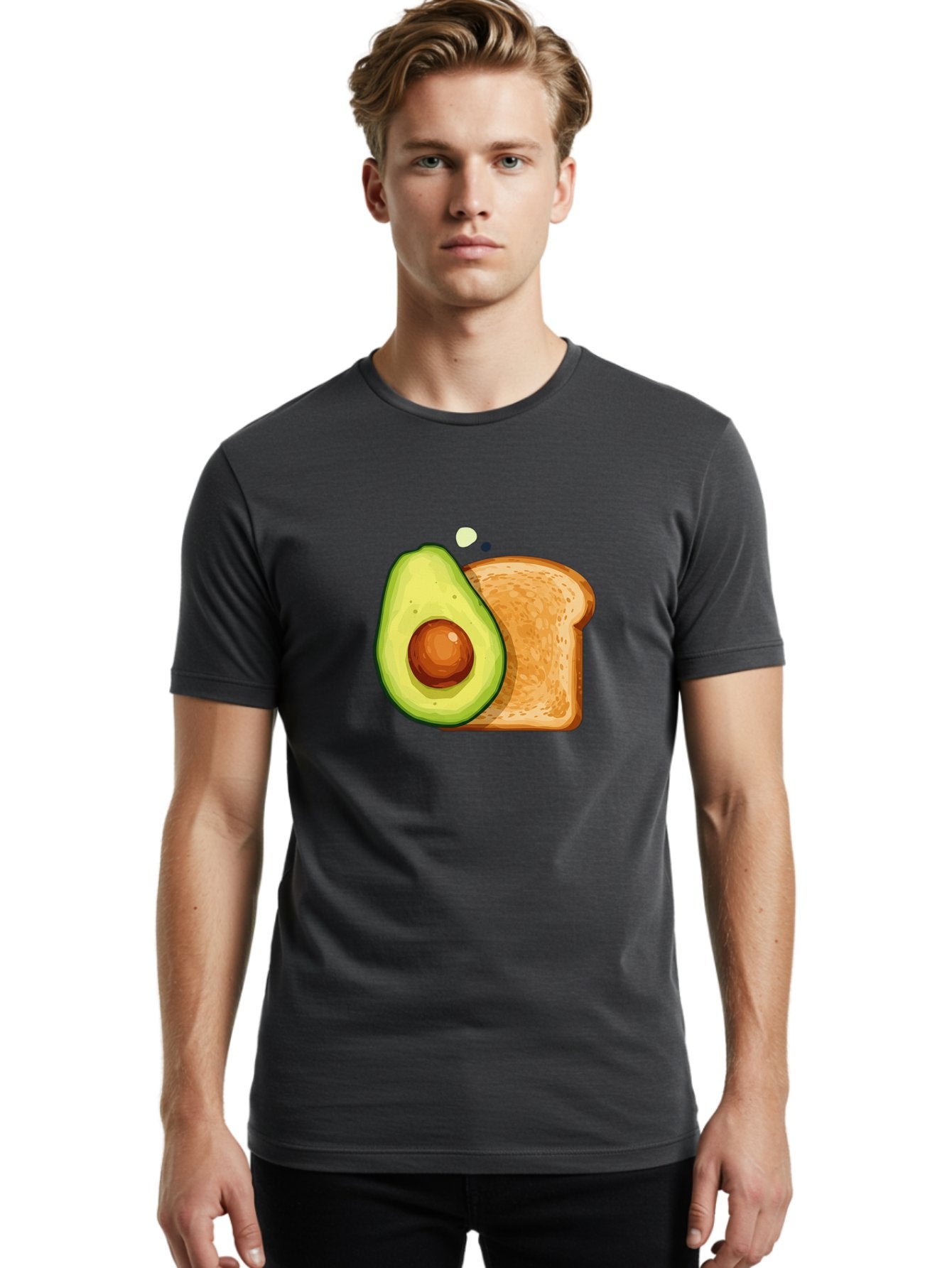 Avocado-Toast-17 Men'S Graphic Tee, 100% Cotton, Comfortable Casual Summer Wear, Machine Washable, Vintage Camera, Old Camera, Antique Camera, Black Camera, Classic Photography, Photography Equipment, Nostalgic Device, Film Camera, Camera Art Bah520 20
