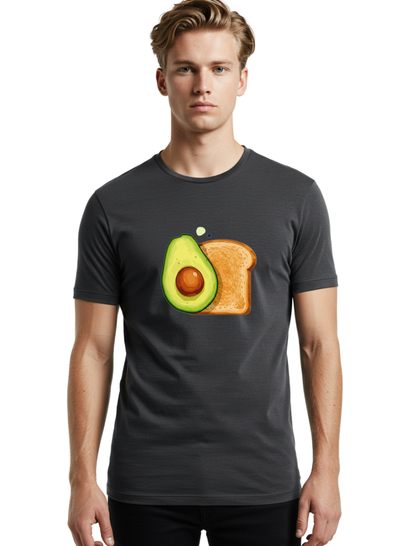 Avocado-Toast-17 Men'S Graphic Tee, 100% Cotton, Comfortable Casual Summer Wear, Machine Washable, Vintage Camera, Old Camera, Antique Camera, Black Camera, Classic Photography, Photography Equipment, Nostalgic Device, Film Camera, Camera Art Bah520 30