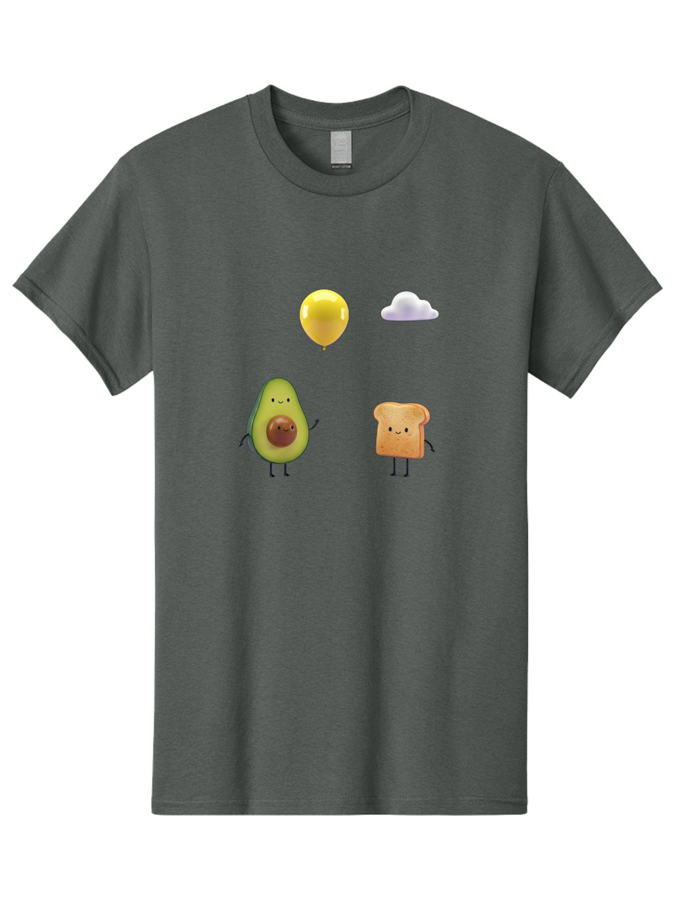Avocado-Toast-Characters-1 Men'S Graphic Tee, 100% Cotton, Comfortable Casual Summer Wear, Machine Washable, Vintage Camera, Old Camera, Antique Camera, Black Camera, Classic Photography, Photography Equipment, Nostalgic Device, Film Camera, Bah531 8