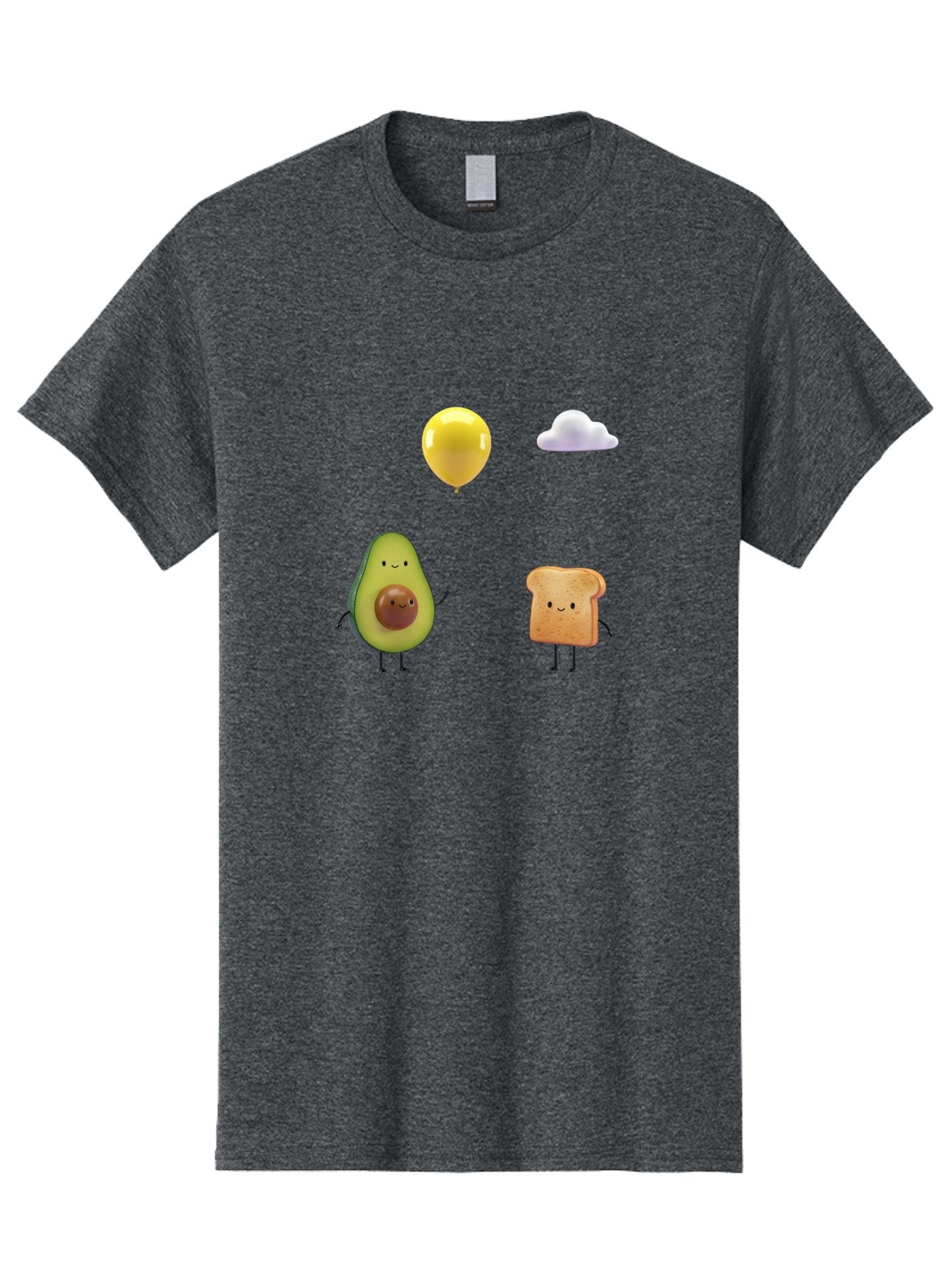 Avocado-Toast-Characters-1 Men'S Graphic Tee, 100% Cotton, Comfortable Casual Summer Wear, Machine Washable, Vintage Camera, Old Camera, Antique Camera, Black Camera, Classic Photography, Photography Equipment, Nostalgic Device, Film Camera, Bah531