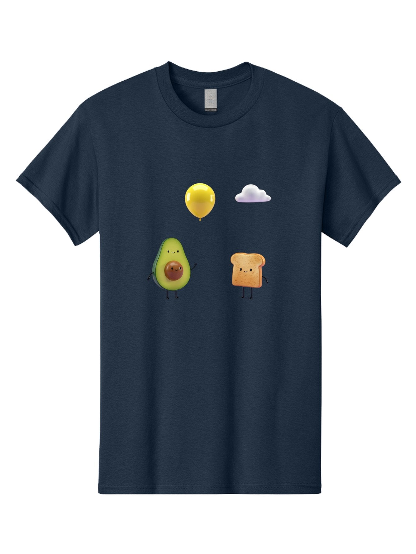 Avocado-Toast-Characters-1 Men'S Graphic Tee, 100% Cotton, Comfortable Casual Summer Wear, Machine Washable, Vintage Camera, Old Camera, Antique Camera, Black Camera, Classic Photography, Photography Equipment, Nostalgic Device, Film Camera, Bah531 5