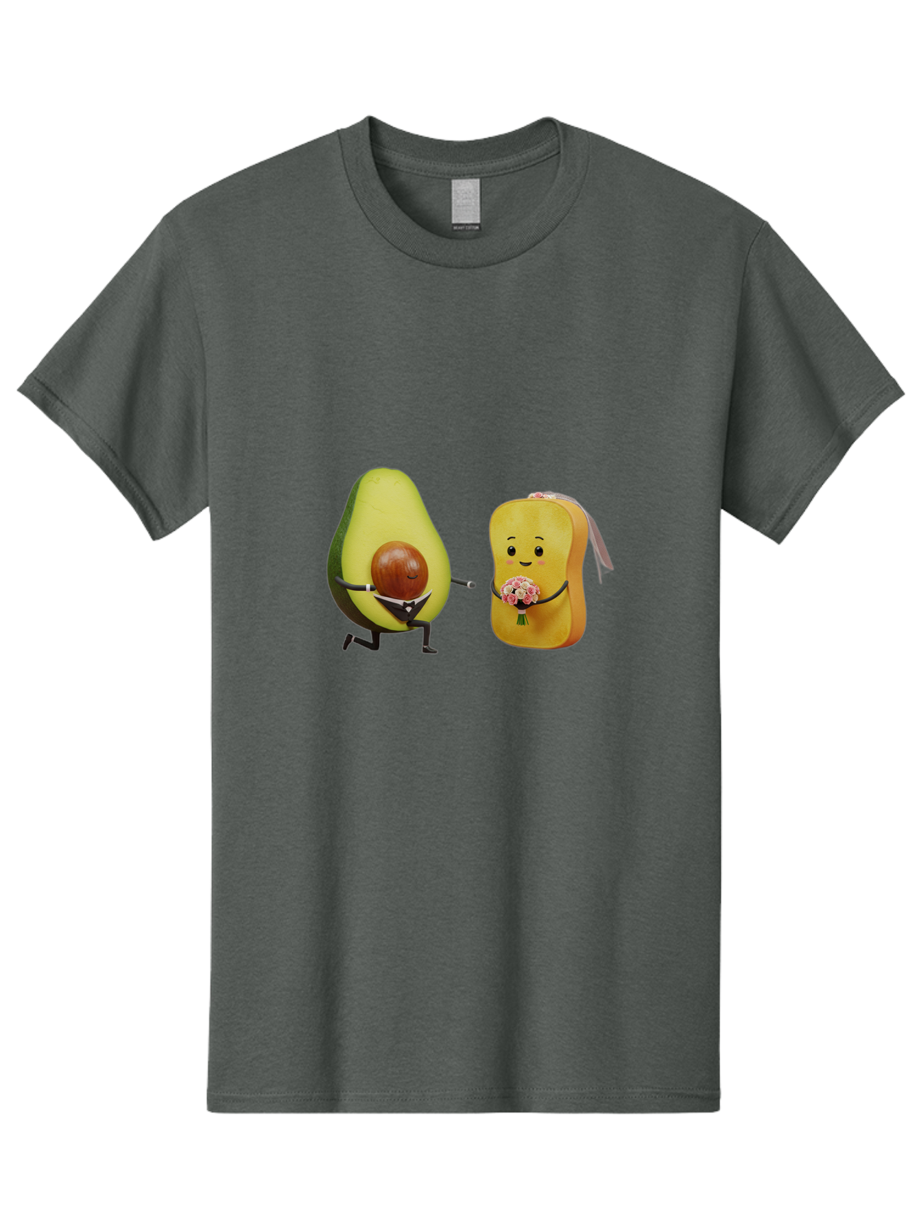 Avocado-Toast-Couple-1 Men'S Graphic Tee, 100% Cotton, Comfortable Casual Summer Wear, Machine Washable, Vintage Camera, Old Camera, Antique Camera, Black Camera, Classic Photography, Photography Equipment, Nostalgic Device, Film Camera, Bah533 7