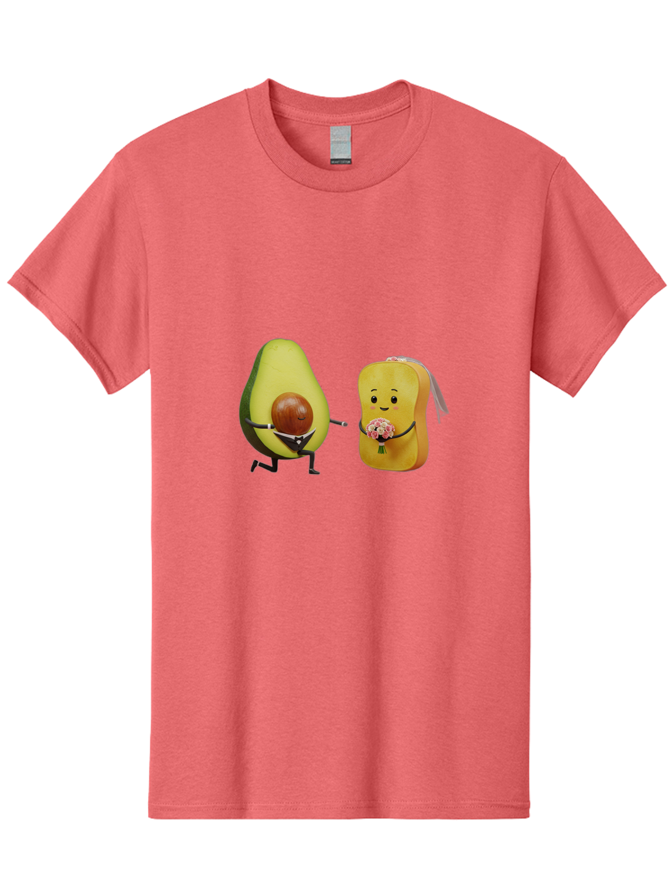 Avocado-Toast-Couple-1 Men'S Graphic Tee, 100% Cotton, Comfortable Casual Summer Wear, Machine Washable, Vintage Camera, Old Camera, Antique Camera, Black Camera, Classic Photography, Photography Equipment, Nostalgic Device, Film Camera, Bah533 3