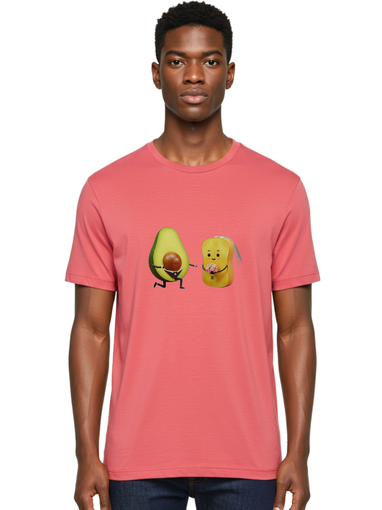 Avocado-Toast-Couple-1 Men'S Graphic Tee, 100% Cotton, Comfortable Casual Summer Wear, Machine Washable, Vintage Camera, Old Camera, Antique Camera, Black Camera, Classic Photography, Photography Equipment, Nostalgic Device, Film Camera, Bah533 18