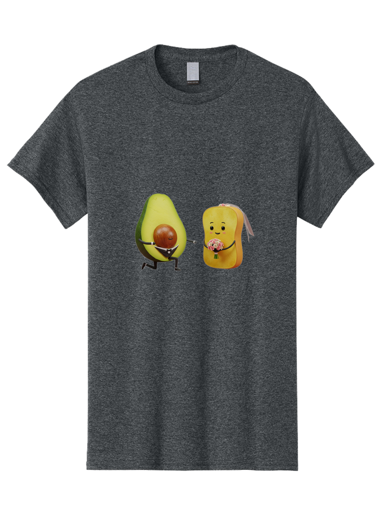 Avocado-Toast-Couple-1 Men'S Graphic Tee, 100% Cotton, Comfortable Casual Summer Wear, Machine Washable, Vintage Camera, Old Camera, Antique Camera, Black Camera, Classic Photography, Photography Equipment, Nostalgic Device, Film Camera, Bah533 9