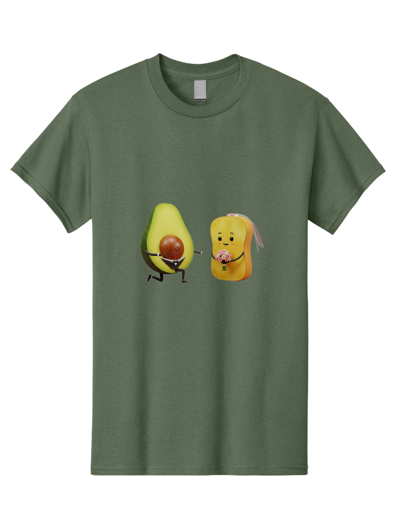 Avocado-Toast-Couple-1 Men'S Graphic Tee, 100% Cotton, Comfortable Casual Summer Wear, Machine Washable, Vintage Camera, Old Camera, Antique Camera, Black Camera, Classic Photography, Photography Equipment, Nostalgic Device, Film Camera, Bah533 4