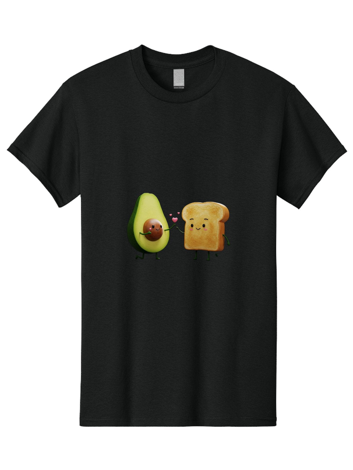 Avocado-Toast-Couple-2 Men'S Graphic Tee, 100% Cotton, Comfortable Casual Summer Wear, Machine Washable, Vintage Camera, Old Camera, Antique Camera, Black Camera, Classic Photography, Photography Equipment, Nostalgic Device, Film Camera, Bah534 9