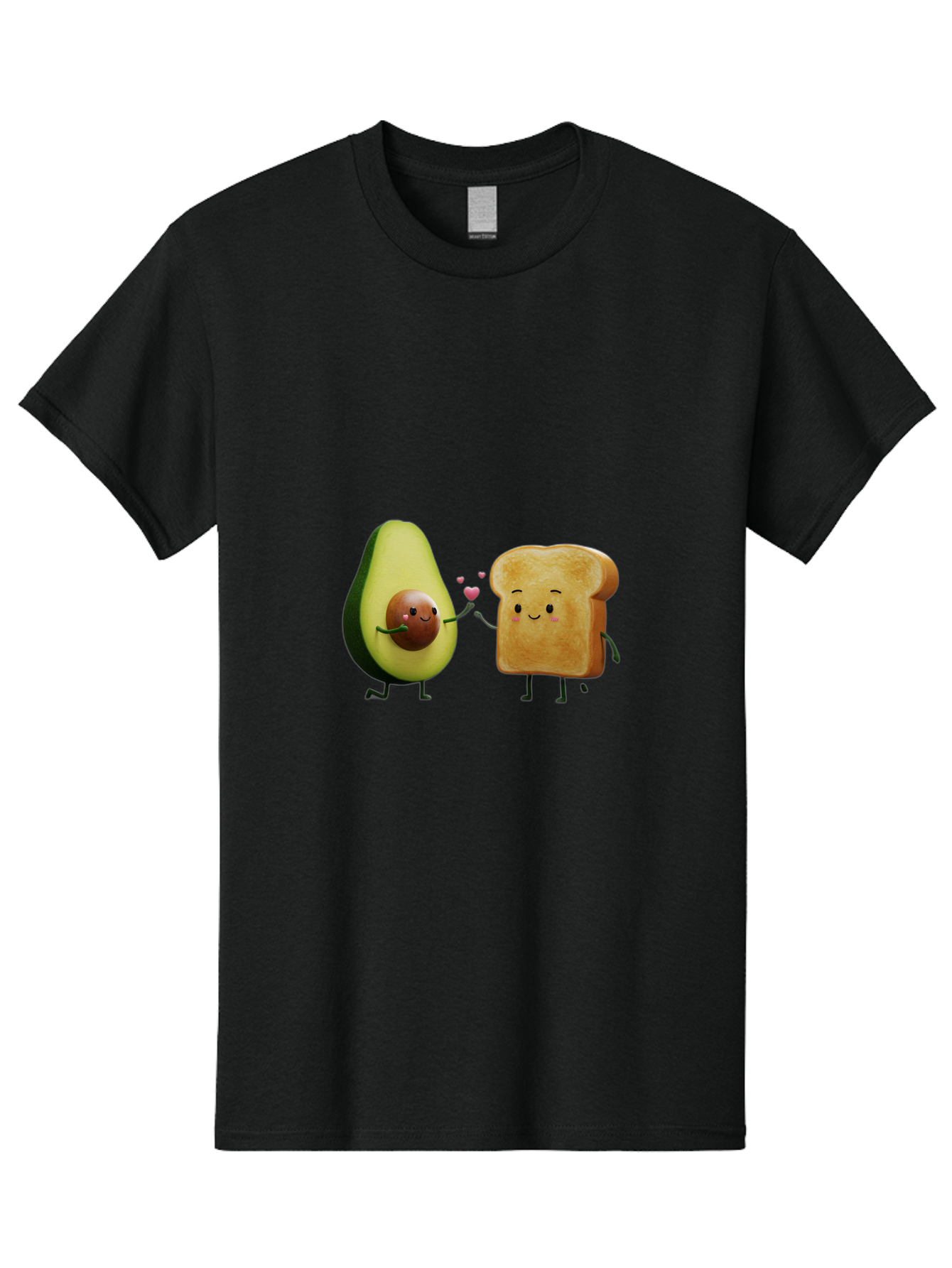 Avocado-Toast-Couple-2 Men'S Graphic Tee, 100% Cotton, Comfortable Casual Summer Wear, Machine Washable, Vintage Camera, Old Camera, Antique Camera, Black Camera, Classic Photography, Photography Equipment, Nostalgic Device, Film Camera, Bah534 5