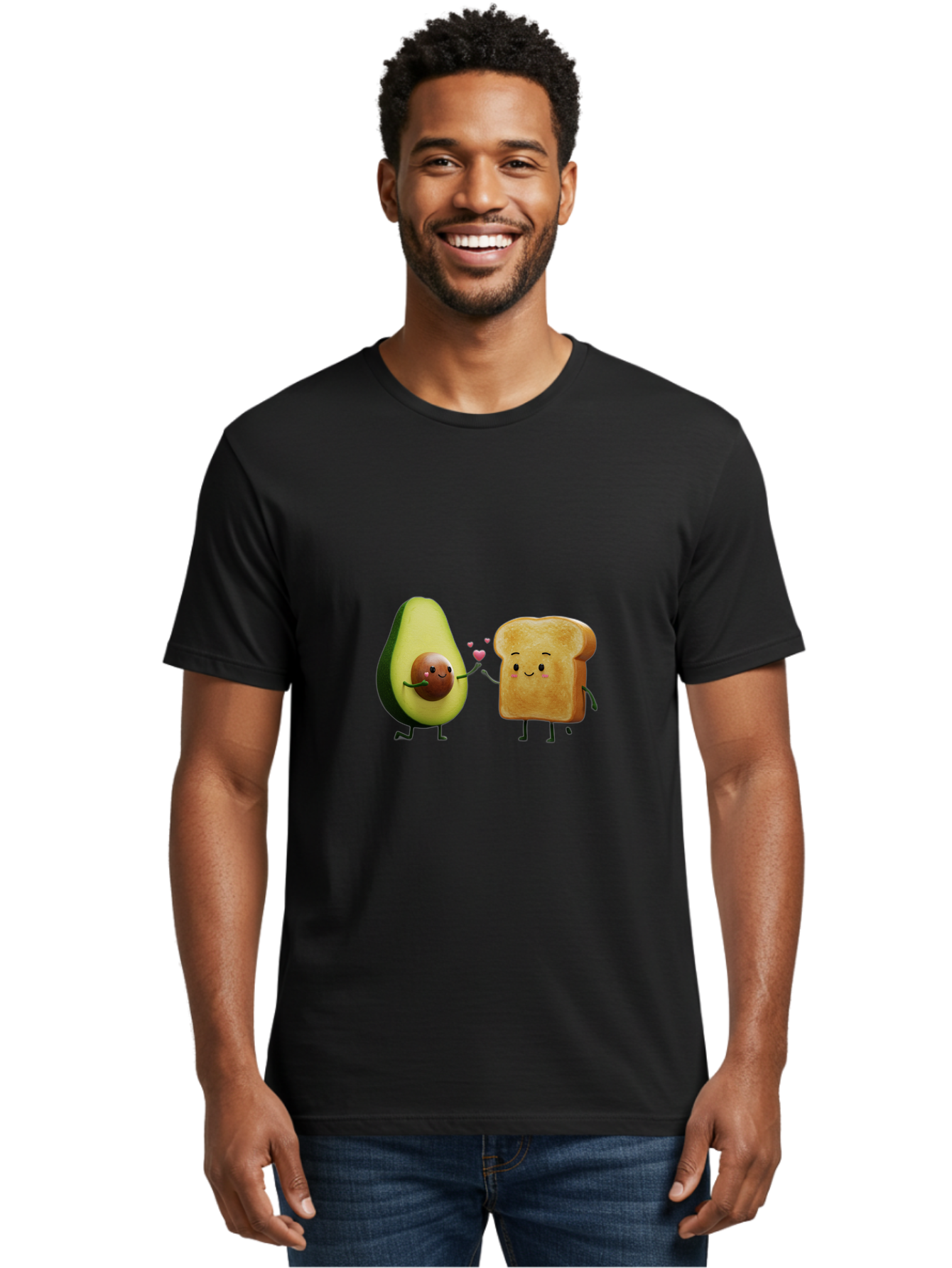 Avocado-Toast-Couple-2 Men'S Graphic Tee, 100% Cotton, Comfortable Casual Summer Wear, Machine Washable, Vintage Camera, Old Camera, Antique Camera, Black Camera, Classic Photography, Photography Equipment, Nostalgic Device, Film Camera, Bah534 20