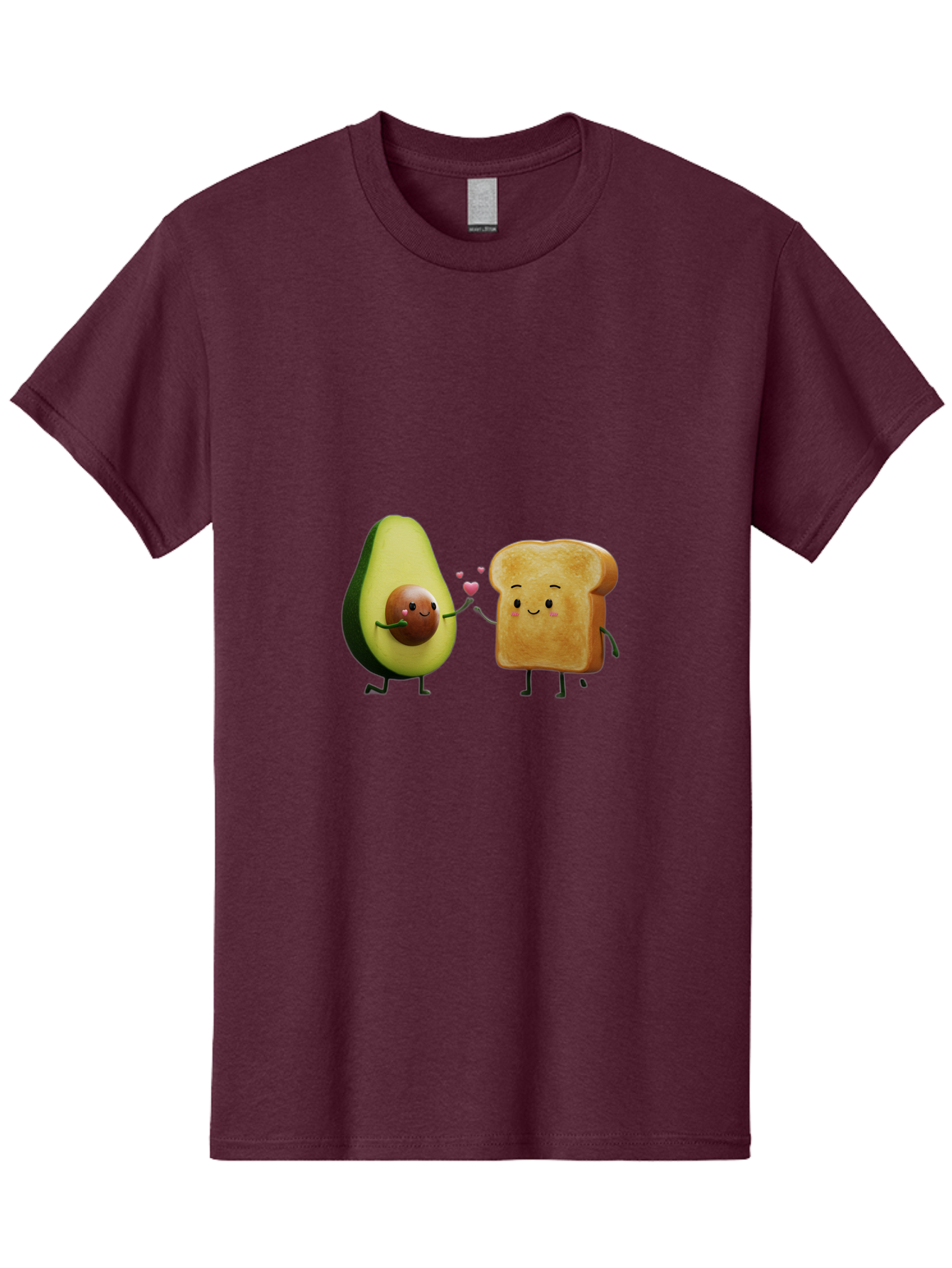 Avocado-Toast-Couple-2 Men'S Graphic Tee, 100% Cotton, Comfortable Casual Summer Wear, Machine Washable, Vintage Camera, Old Camera, Antique Camera, Black Camera, Classic Photography, Photography Equipment, Nostalgic Device, Film Camera, Bah534 4