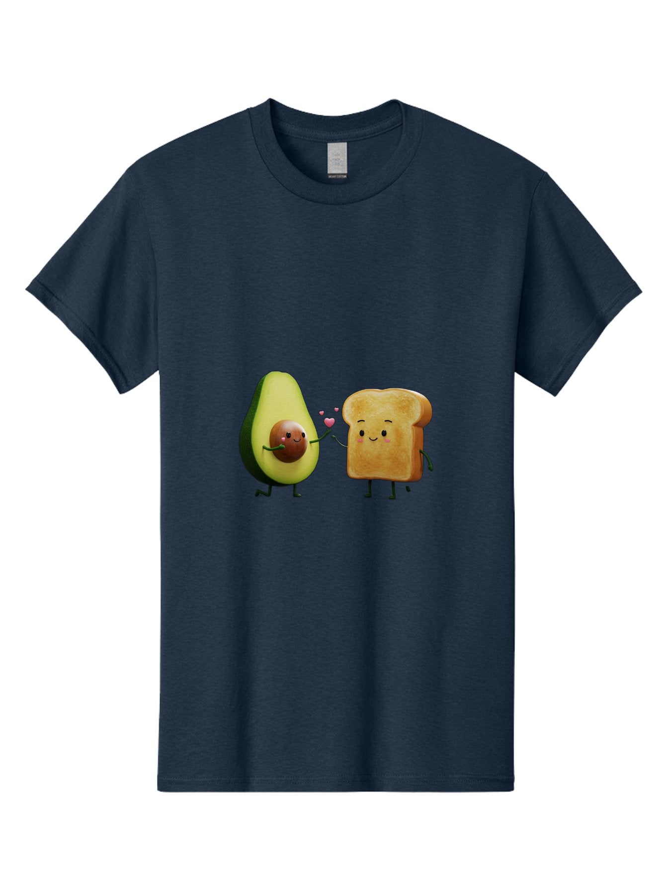 Avocado-Toast-Couple-2 Men'S Graphic Tee, 100% Cotton, Comfortable Casual Summer Wear, Machine Washable, Vintage Camera, Old Camera, Antique Camera, Black Camera, Classic Photography, Photography Equipment, Nostalgic Device, Film Camera, Bah534 7