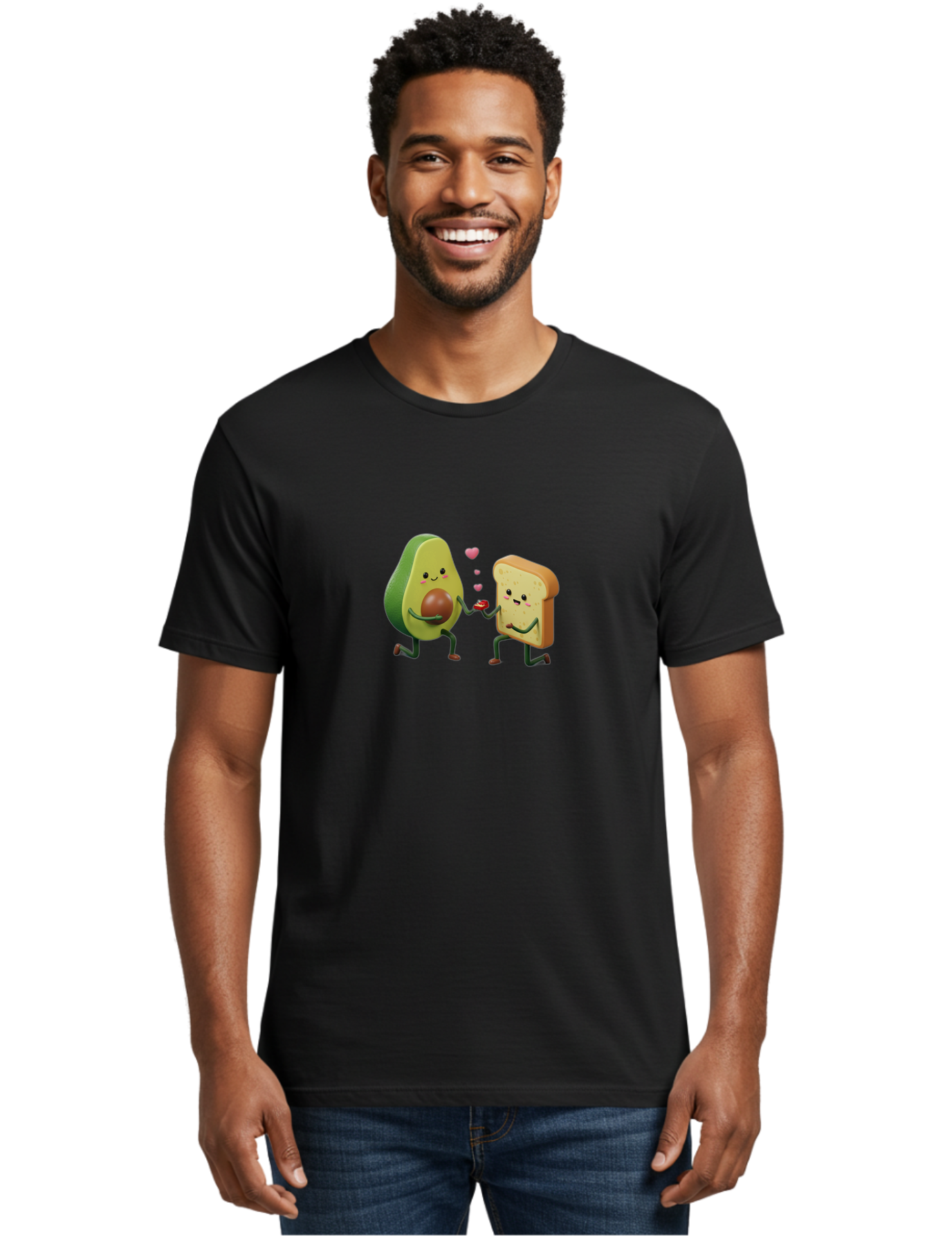 Avocado-Toast-Couple-3 Men'S Graphic Tee, 100% Cotton, Comfortable Casual Summer Wear, Machine Washable, Vintage Camera, Old Camera, Antique Camera, Black Camera, Classic Photography, Photography Equipment, Nostalgic Device, Film Camera, Bah535 27