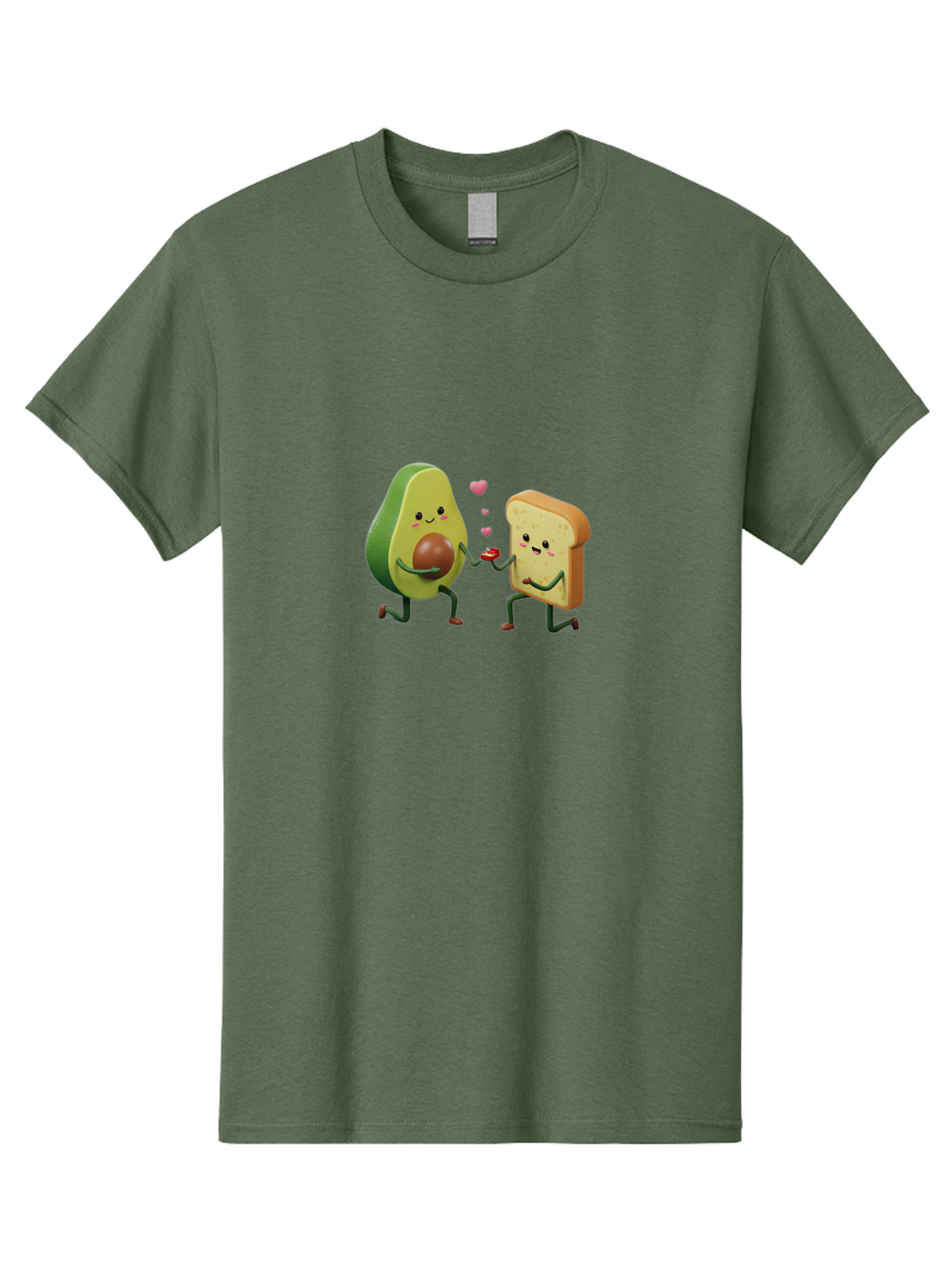 Avocado-Toast-Couple-3 Men'S Graphic Tee, 100% Cotton, Comfortable Casual Summer Wear, Machine Washable, Vintage Camera, Old Camera, Antique Camera, Black Camera, Classic Photography, Photography Equipment, Nostalgic Device, Film Camera, Bah535 3