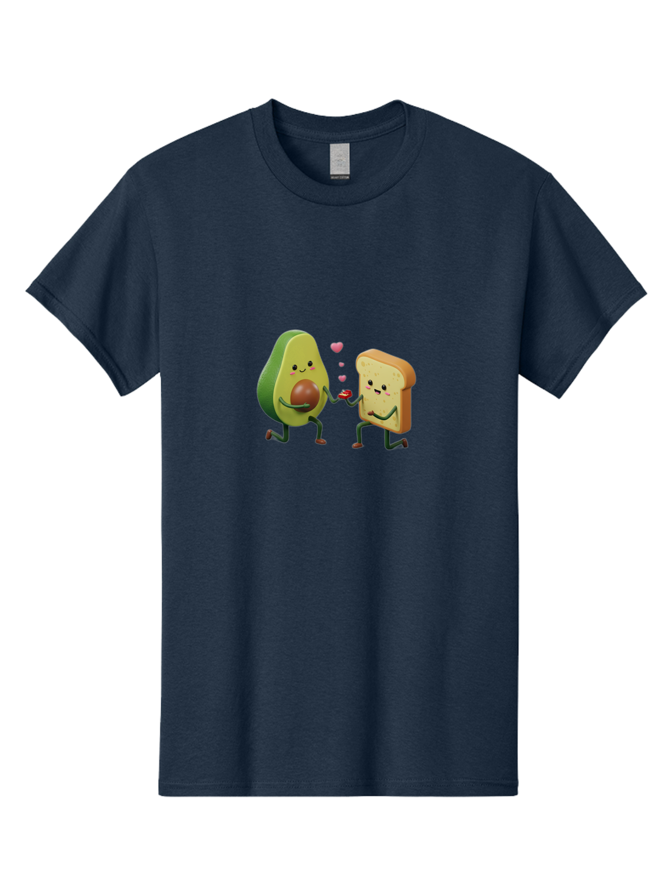Avocado-Toast-Couple-3 Men'S Graphic Tee, 100% Cotton, Comfortable Casual Summer Wear, Machine Washable, Vintage Camera, Old Camera, Antique Camera, Black Camera, Classic Photography, Photography Equipment, Nostalgic Device, Film Camera, Bah535 15