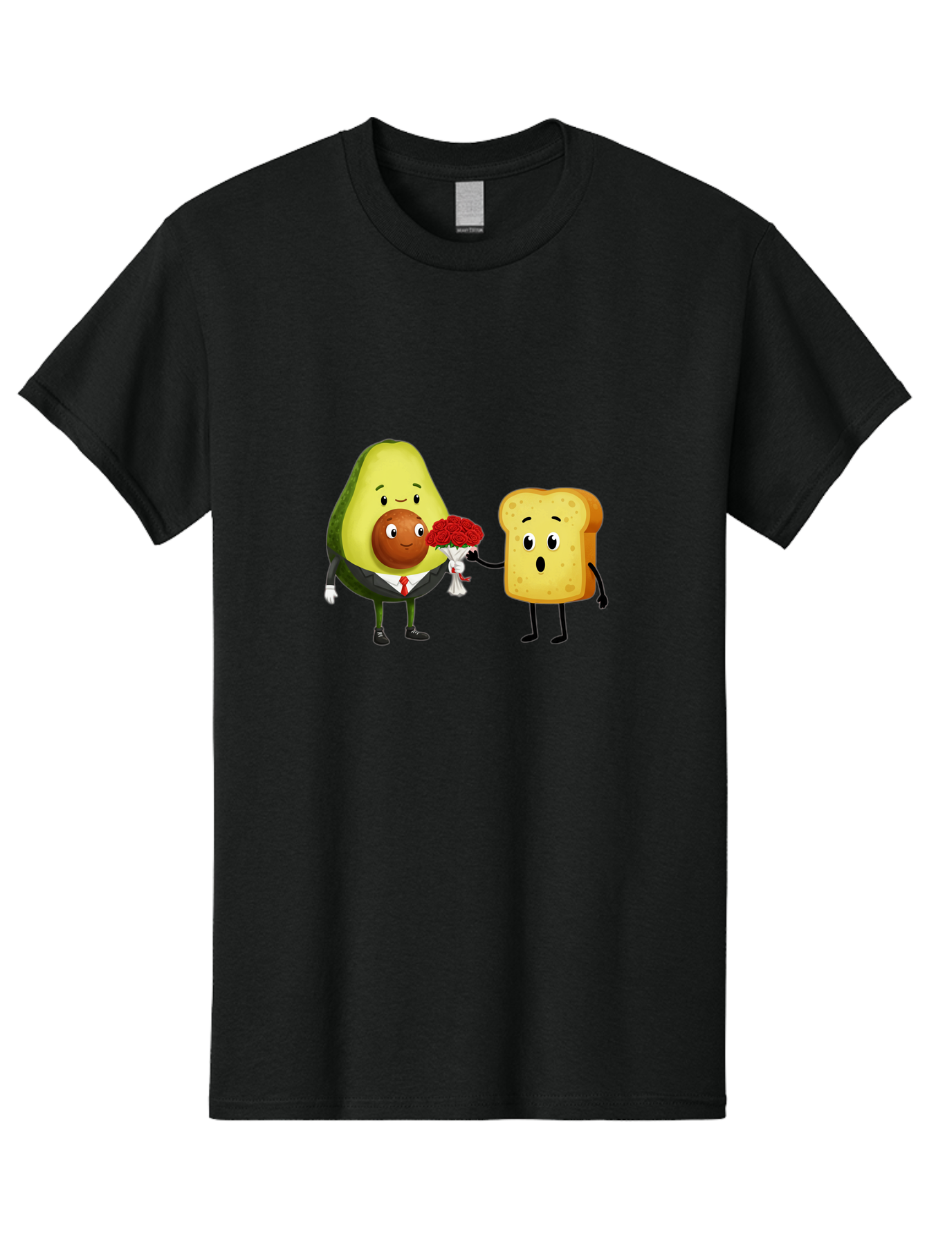 Avocado-Toast-Couple-4 Men'S Graphic Tee, 100% Cotton, Comfortable Casual Summer Wear, Machine Washable, Vintage Camera, Old Camera, Antique Camera, Black Camera, Classic Photography, Photography Equipment, Nostalgic Device, Film Camera, Bah536 15