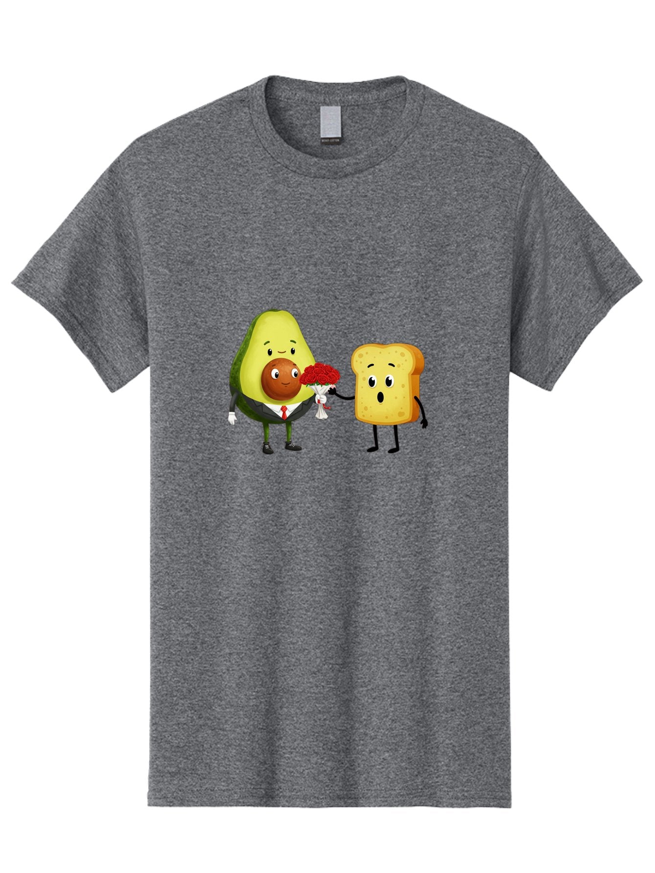 Avocado-Toast-Couple-4 Men'S Graphic Tee, 100% Cotton, Comfortable Casual Summer Wear, Machine Washable, Vintage Camera, Old Camera, Antique Camera, Black Camera, Classic Photography, Photography Equipment, Nostalgic Device, Film Camera, Bah536 7