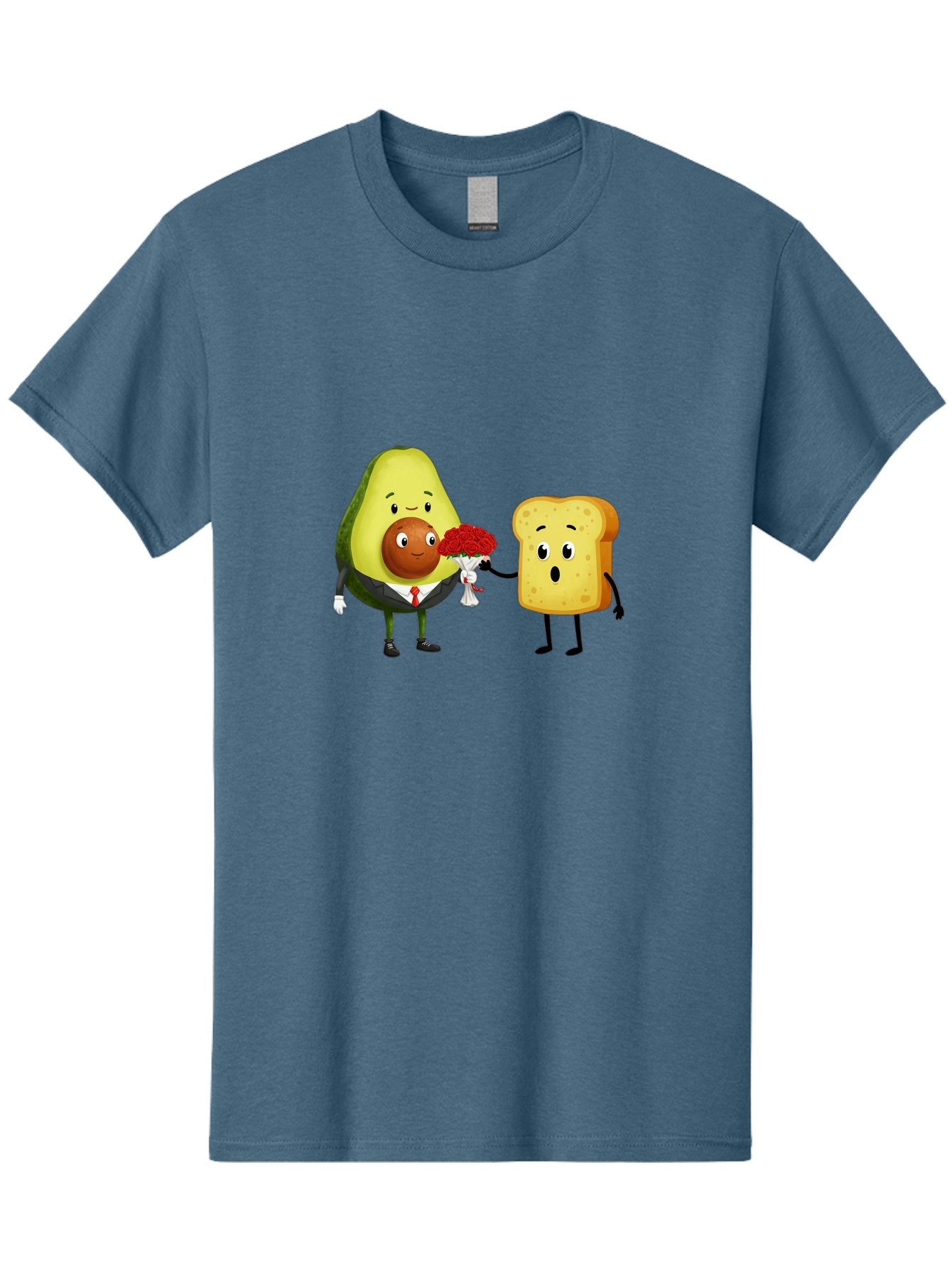 Avocado-Toast-Couple-4 Men'S Graphic Tee, 100% Cotton, Comfortable Casual Summer Wear, Machine Washable, Vintage Camera, Old Camera, Antique Camera, Black Camera, Classic Photography, Photography Equipment, Nostalgic Device, Film Camera, Bah536 15