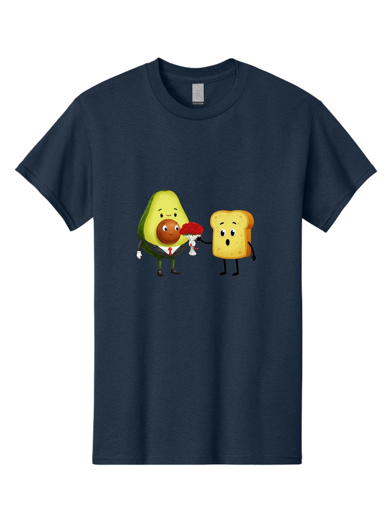Avocado-Toast-Couple-4 Men'S Graphic Tee, 100% Cotton, Comfortable Casual Summer Wear, Machine Washable, Vintage Camera, Old Camera, Antique Camera, Black Camera, Classic Photography, Photography Equipment, Nostalgic Device, Film Camera, Bah536 4