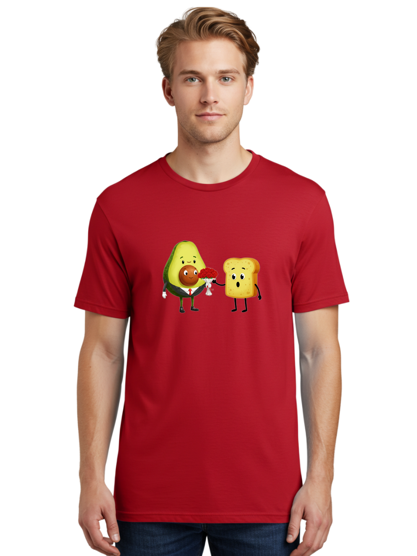 Avocado-Toast-Couple-4 Men'S Graphic Tee, 100% Cotton, Comfortable Casual Summer Wear, Machine Washable, Vintage Camera, Old Camera, Antique Camera, Black Camera, Classic Photography, Photography Equipment, Nostalgic Device, Film Camera, Bah536 25