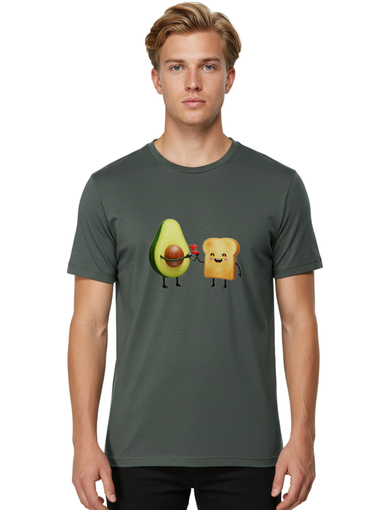Avocado-Toast-Couple Men'S Graphic Tee, 100% Cotton, Comfortable Casual Summer Wear, Machine Washable, Vintage Camera, Old Camera, Antique Camera, Black Camera, Classic Photography, Photography Equipment, Nostalgic Device, Film Camera, Bah537 25