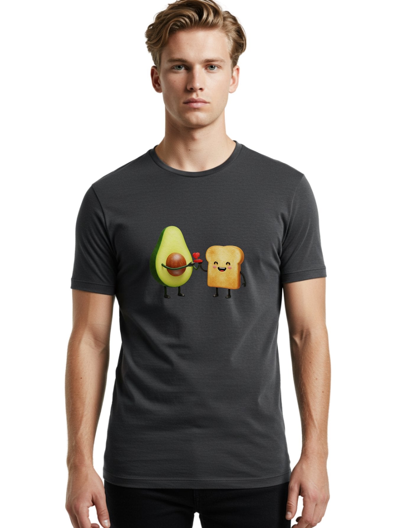 Avocado-Toast-Couple Men'S Graphic Tee, 100% Cotton, Comfortable Casual Summer Wear, Machine Washable, Vintage Camera, Old Camera, Antique Camera, Black Camera, Classic Photography, Photography Equipment, Nostalgic Device, Film Camera, Bah537 27
