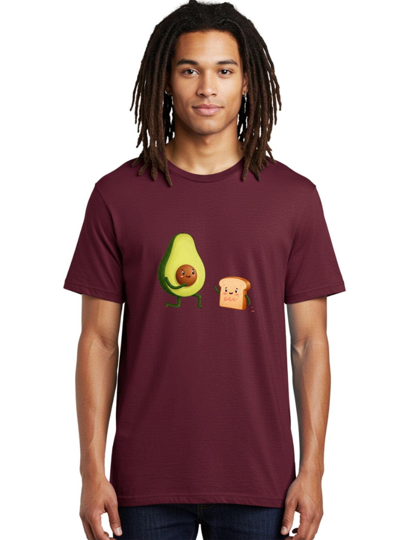 Avocado-Toast-Friends-1 Men'S Graphic Tee, 100% Cotton, Comfortable Casual Summer Wear, Machine Washable, Vintage Camera, Old Camera, Antique Camera, Black Camera, Classic Photography, Photography Equipment, Nostalgic Device, Film Camera, Bah539 16