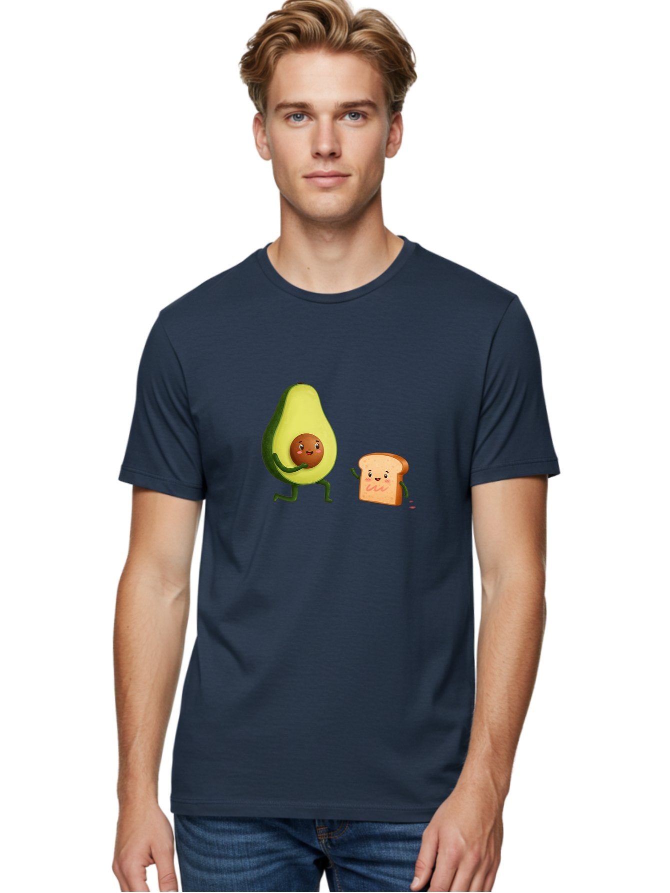 Avocado-Toast-Friends-1 Men'S Graphic Tee, 100% Cotton, Comfortable Casual Summer Wear, Machine Washable, Vintage Camera, Old Camera, Antique Camera, Black Camera, Classic Photography, Photography Equipment, Nostalgic Device, Film Camera, Bah539 23