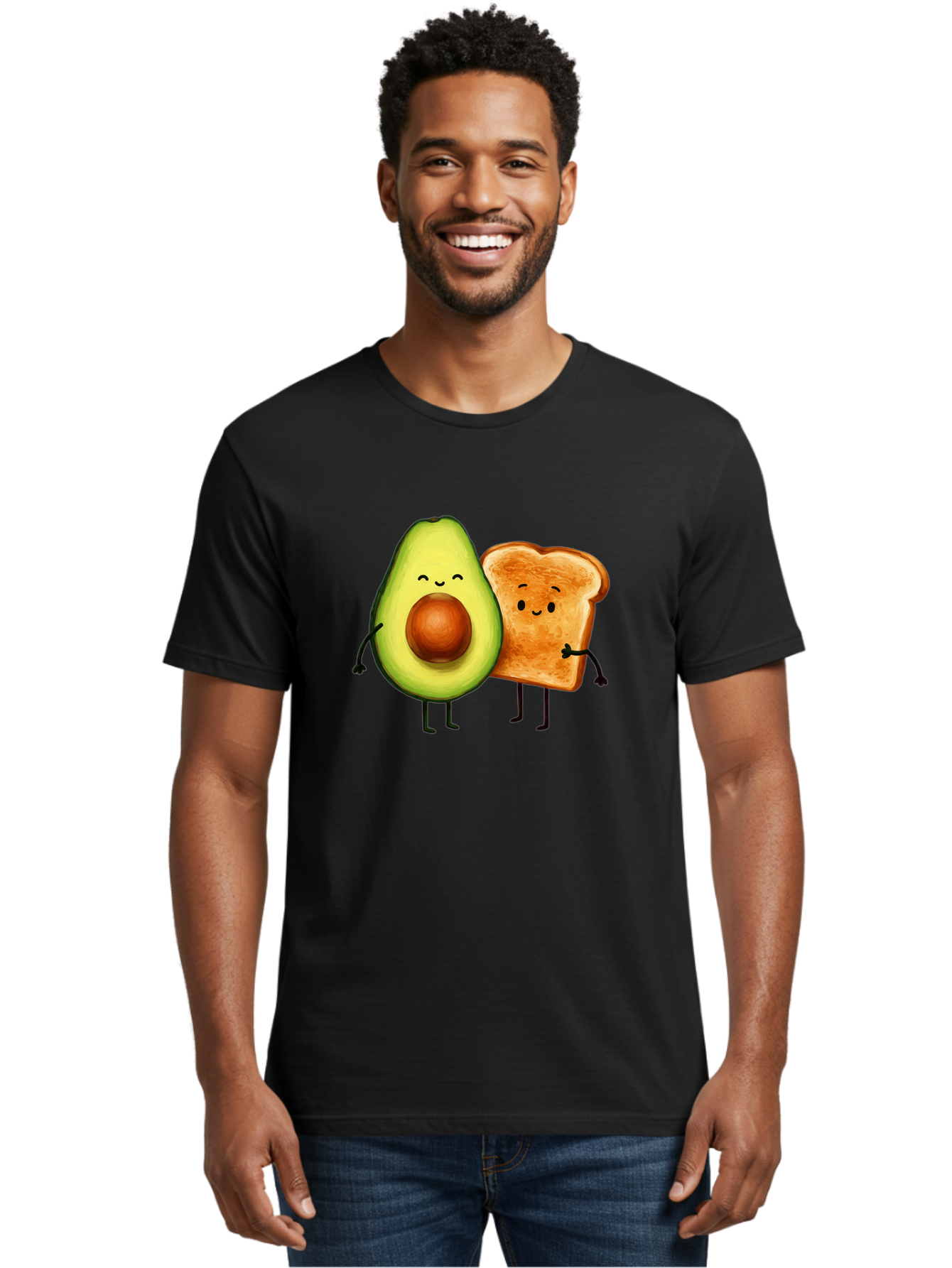 Avocado-Toast-Friends Men'S Graphic Tee, 100% Cotton, Comfortable Casual Summer Wear, Machine Washable, Vintage Camera, Old Camera, Antique Camera, Black Camera, Classic Photography, Photography Equipment, Nostalgic Device, Film Camera, Bah540 30