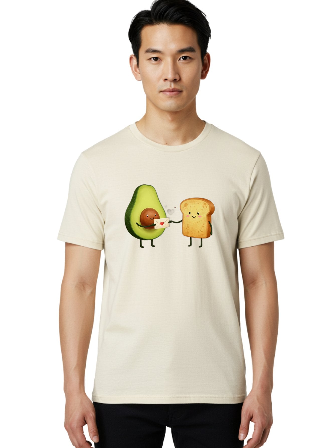Avocado-Toast-Love-2 Men'S Graphic Tee, 100% Cotton, Comfortable Casual Summer Wear, Machine Washable, Vintage Camera, Old Camera, Antique Camera, Black Camera, Classic Photography, Photography Equipment, Nostalgic Device, Film Camera, Bah542 16