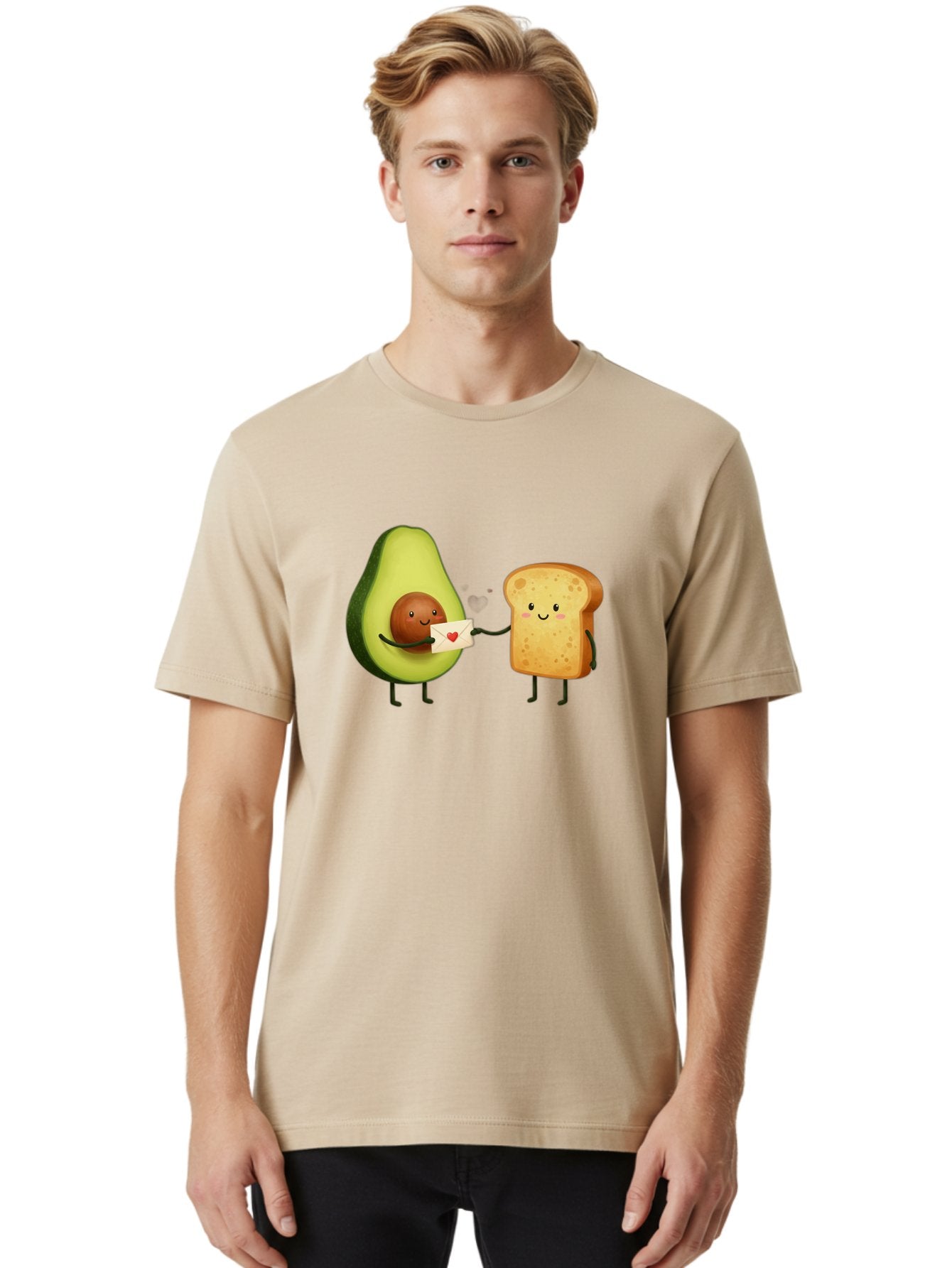 Avocado-Toast-Love-2 Men'S Graphic Tee, 100% Cotton, Comfortable Casual Summer Wear, Machine Washable, Vintage Camera, Old Camera, Antique Camera, Black Camera, Classic Photography, Photography Equipment, Nostalgic Device, Film Camera, Bah542 29