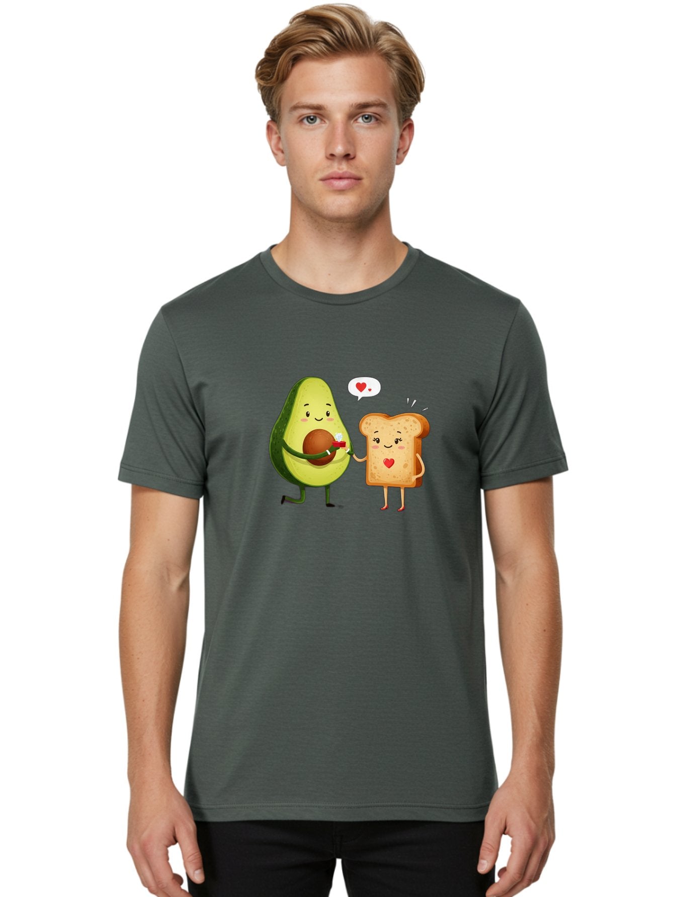 Avocado-Toast-Love Men'S Graphic Tee, 100% Cotton, Comfortable Casual Summer Wear, Machine Washable, Vintage Camera, Old Camera, Antique Camera, Black Camera, Classic Photography, Photography Equipment, Nostalgic Device, Film Camera, Bah543 22