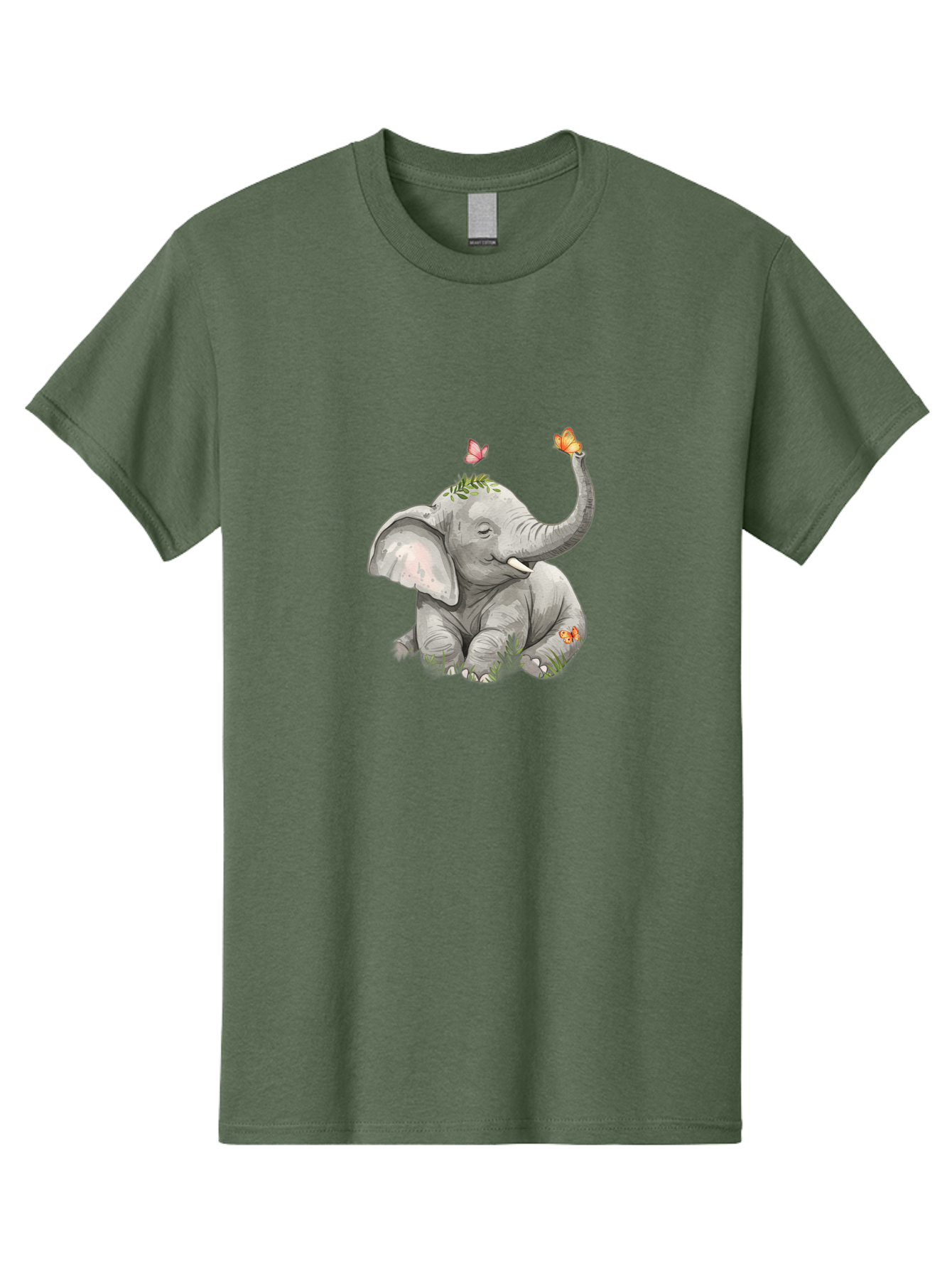 Baby-Elephant-With-Butterflies Men'S Graphic Tee, 100% Cotton, Comfortable Casual Summer Wear, Machine Washable, Vintage Camera, Old Camera, Antique Camera, Black Camera, Classic Photography, Photography Equipment, Nostalgic Device, Bah548 9